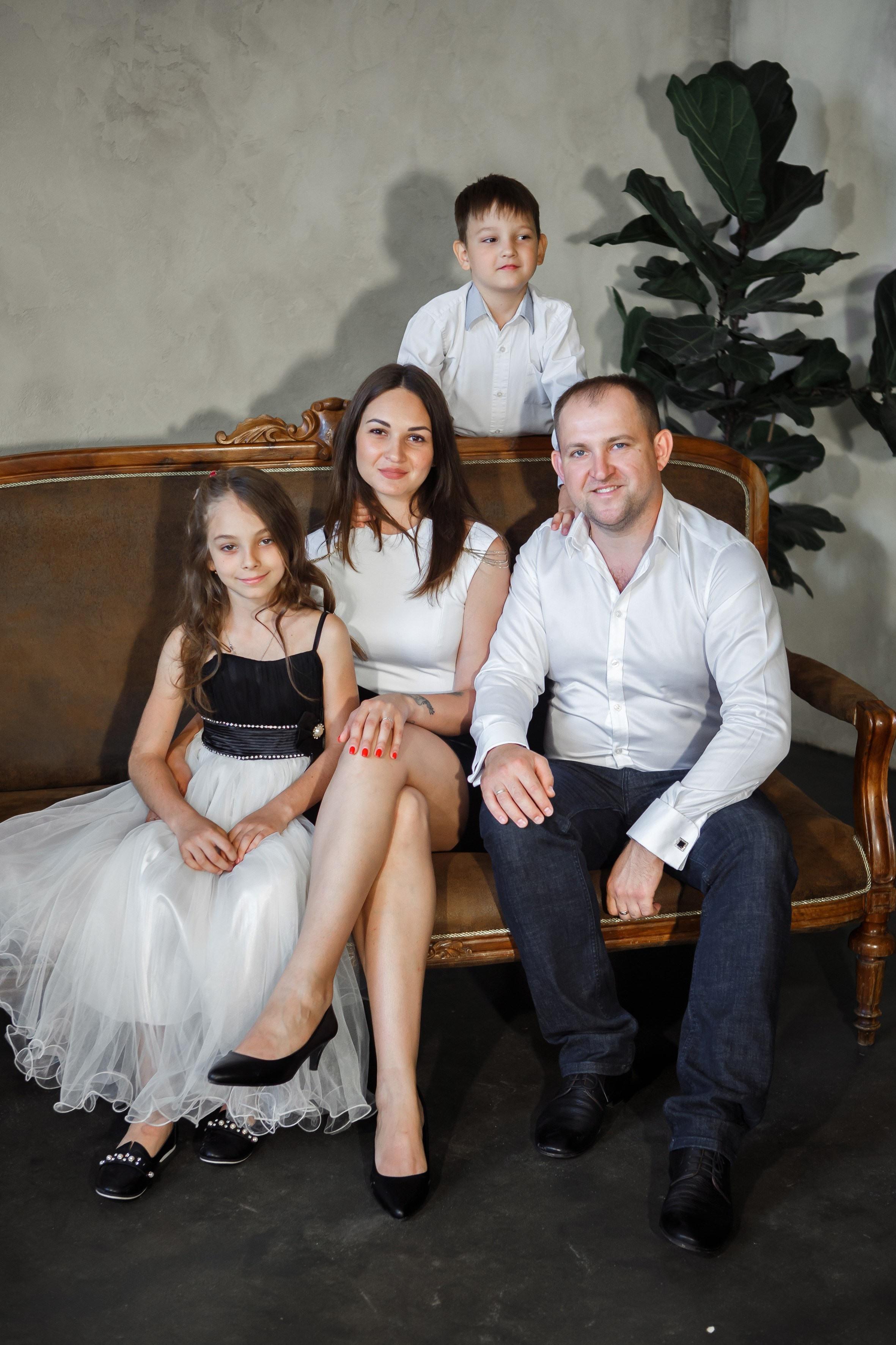 Очень большая семья, личные и парные портреты. Свадебный и портретный Фотограф в Липецке Дмитрий Котюков