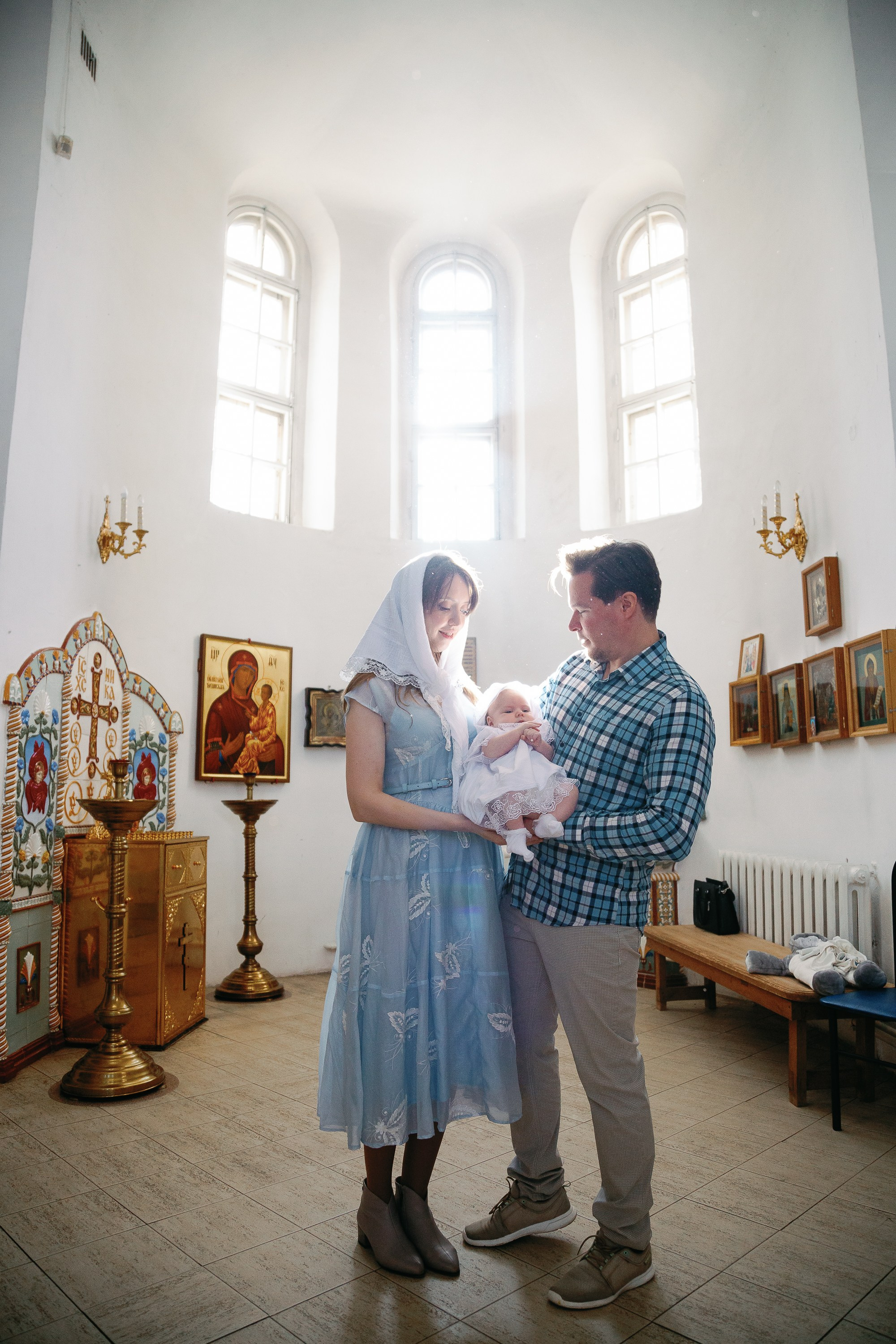 Фотограф на Крещение в Храме Преподобного Андрея Рублева в Электростали. Качество.