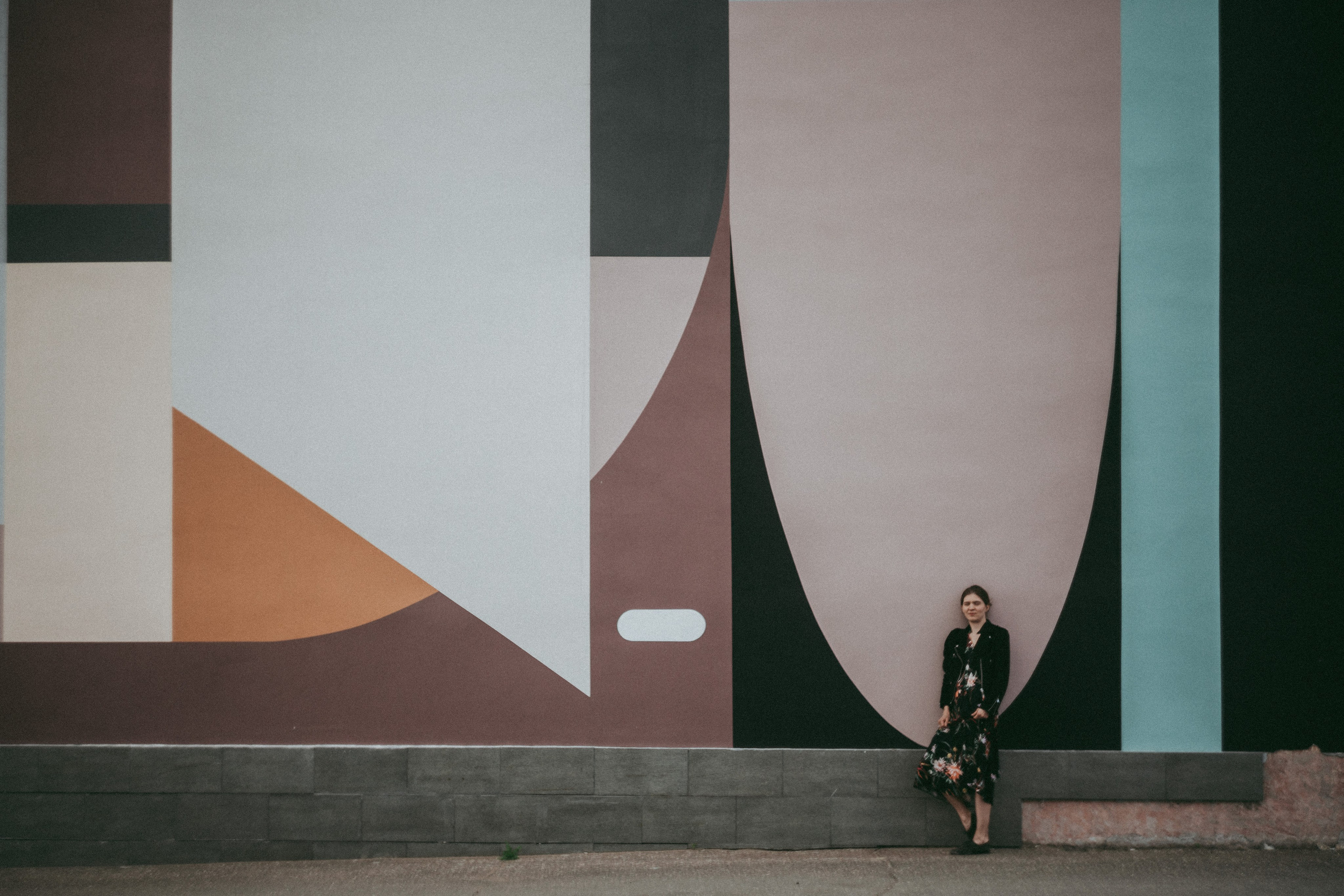 Женский портрет в городе. Семейный и детский фотограф в Москве