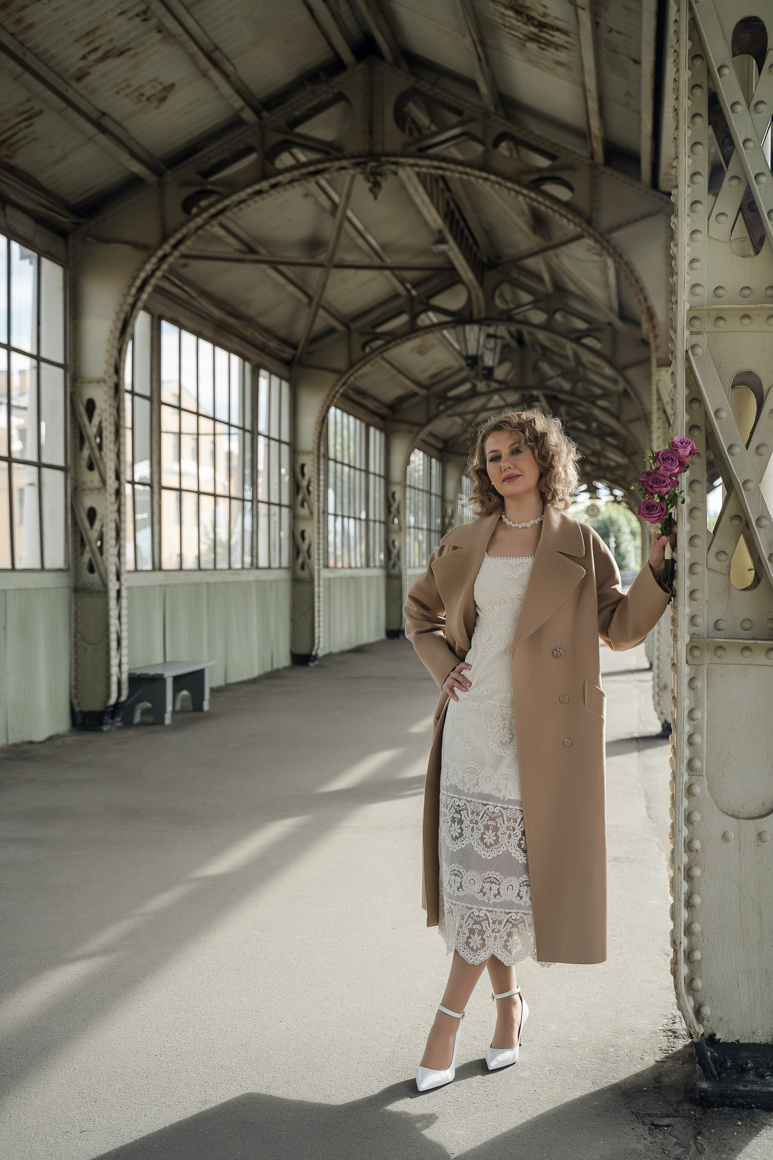 Свадебная фотосессия на Витебском вокзале. Свадебный и семейный фотограф в Пушкине и Санкт-Петербурге Мария Филиппова