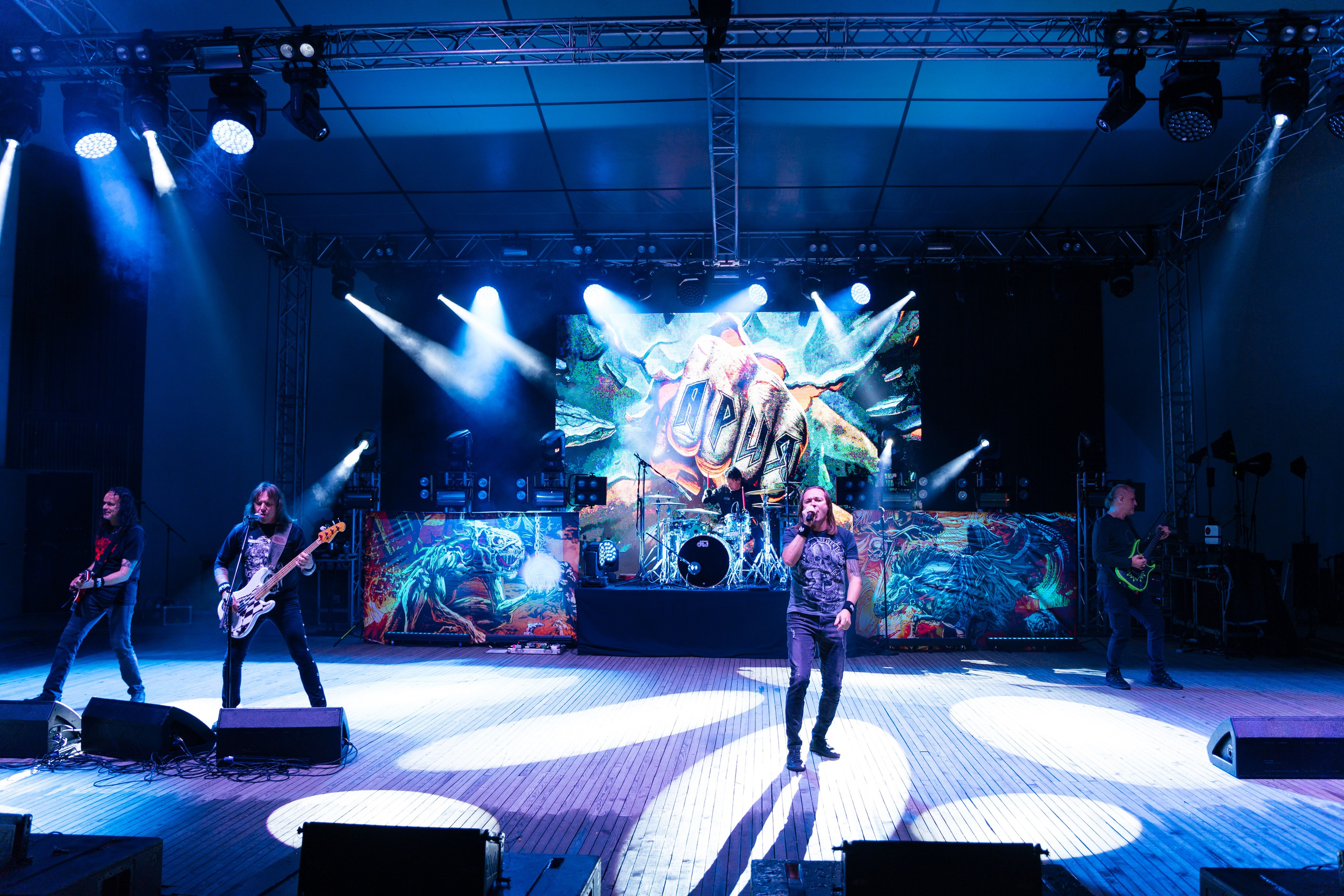 Группа «Ария» в ЦПКиО. Фотограф Надежда Погребняк | Рязань | Москва