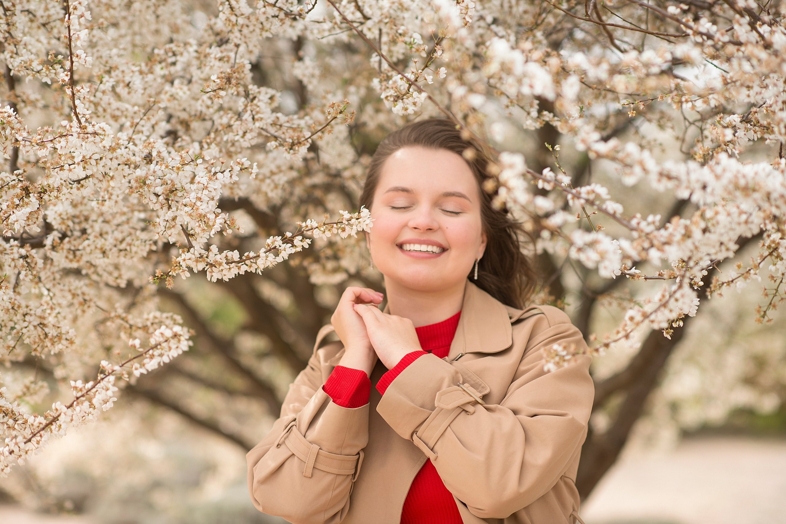 В цветущем миндале. Семейный и детский фотограф в Севастополе. Семейный фотограф в Ялте