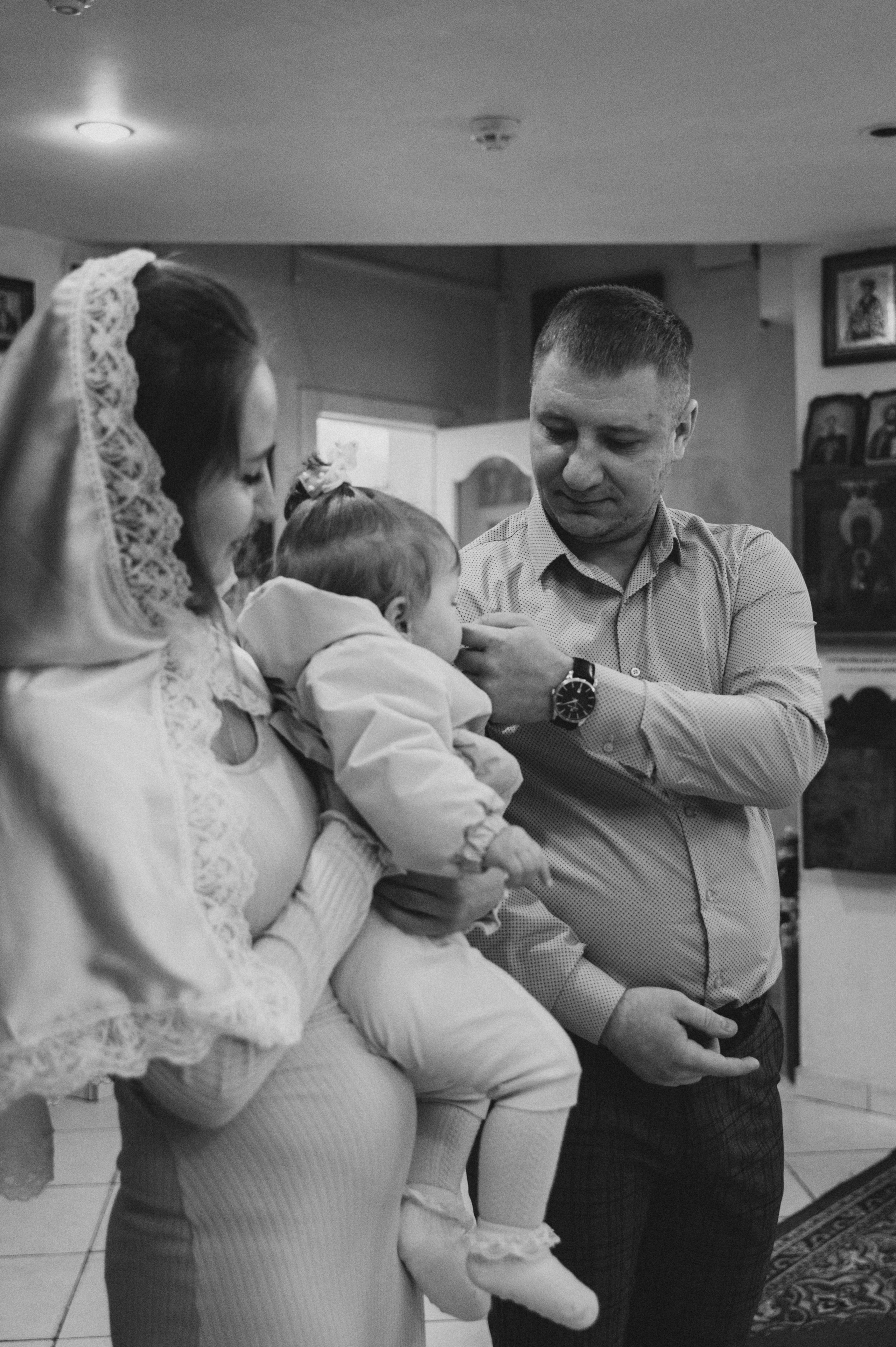 Крещение Таисии (Церковь Рождества Иоанна Крестителя). Семейный фотограф в Минске Дарья Дреко