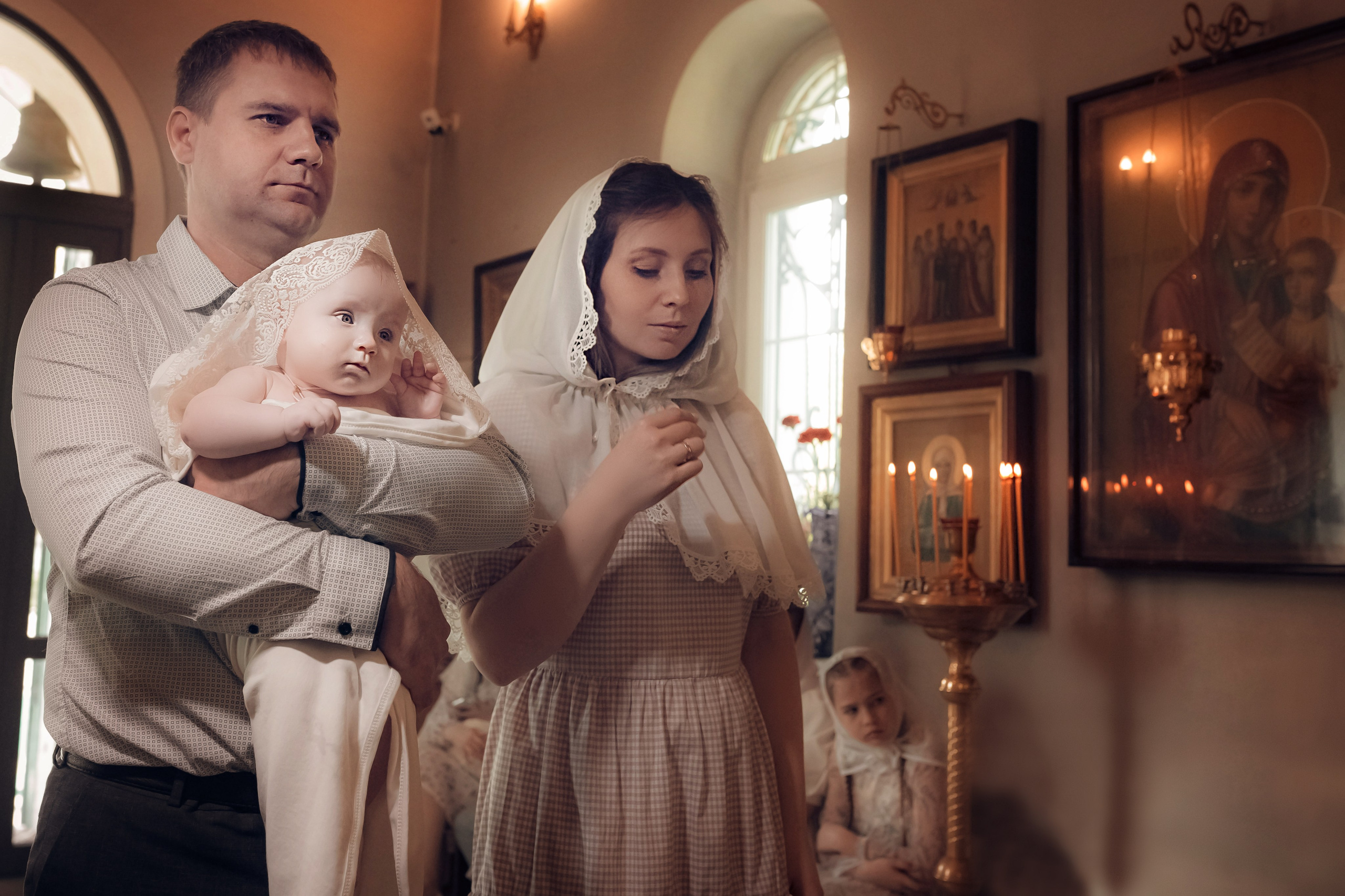 Таинство Крещения Василисы. Съемка Таинств Крещения Венчания, детские и семейные съемки в Пензе