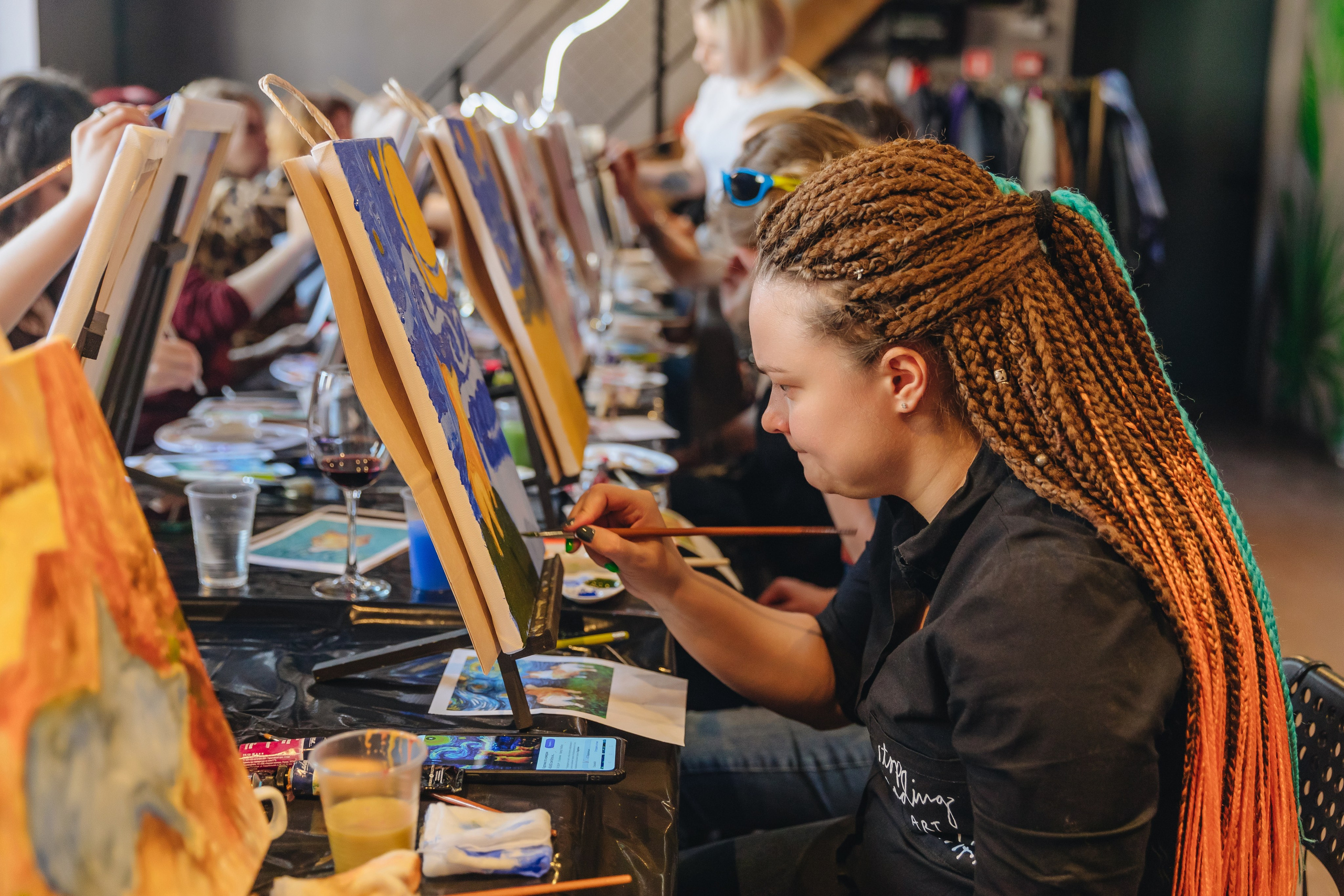 Арт-вечеринка. Семейный фотограф в Санкт-Петербурге Ева Маркова