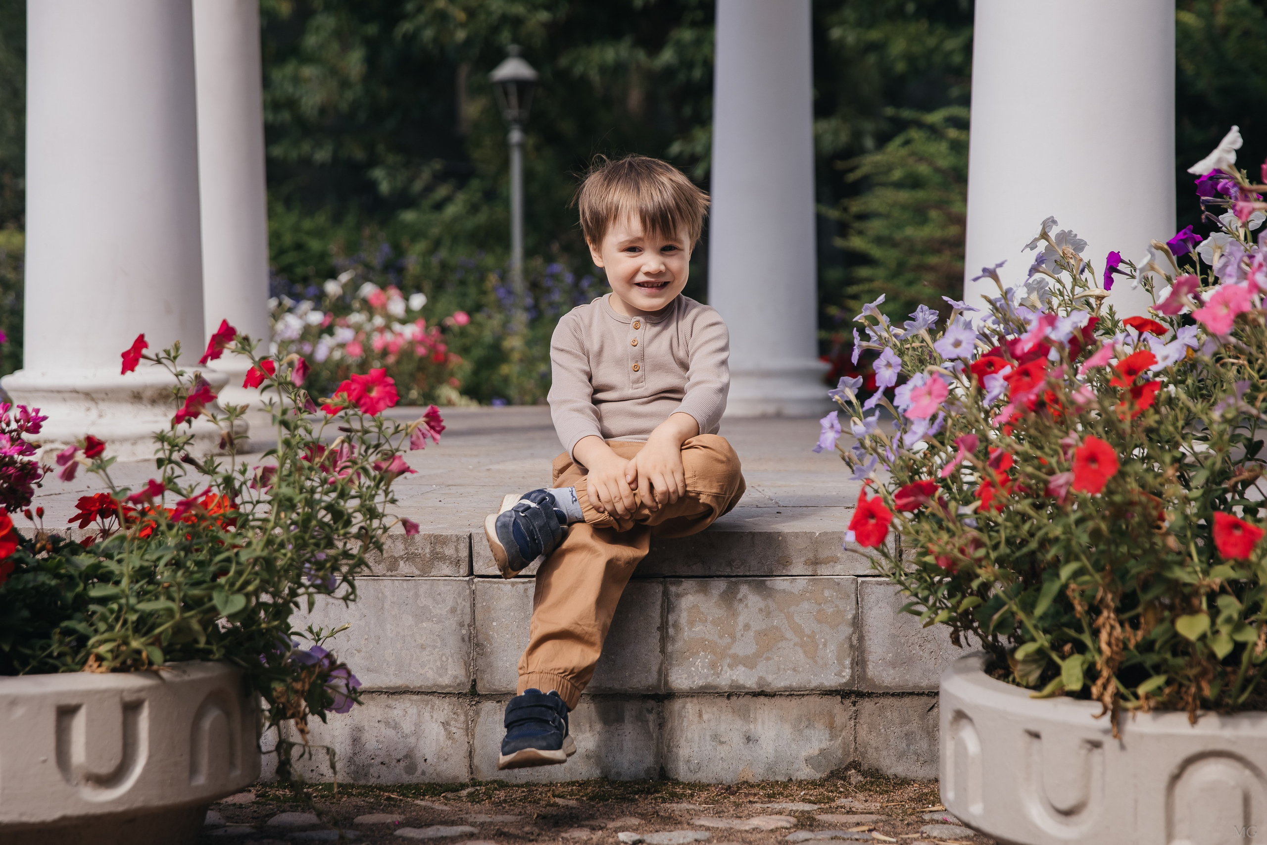 Прогулка в Польском саду. Маша Гонтарь Семейный домашний репортажный фотограф в Санкт-Петербурге