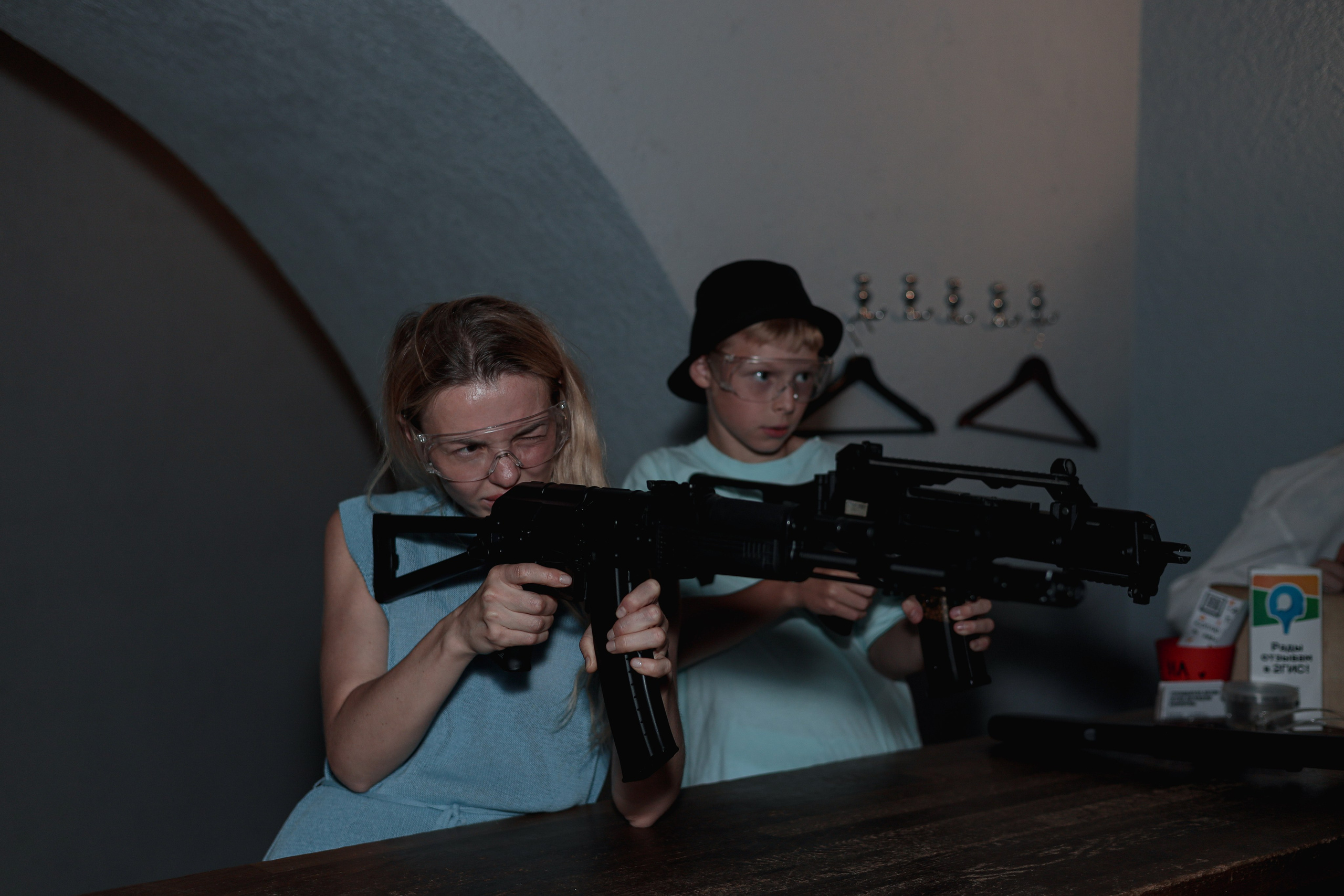 День рождение в стрелковом клубе. Фотограф Надршина Лилия