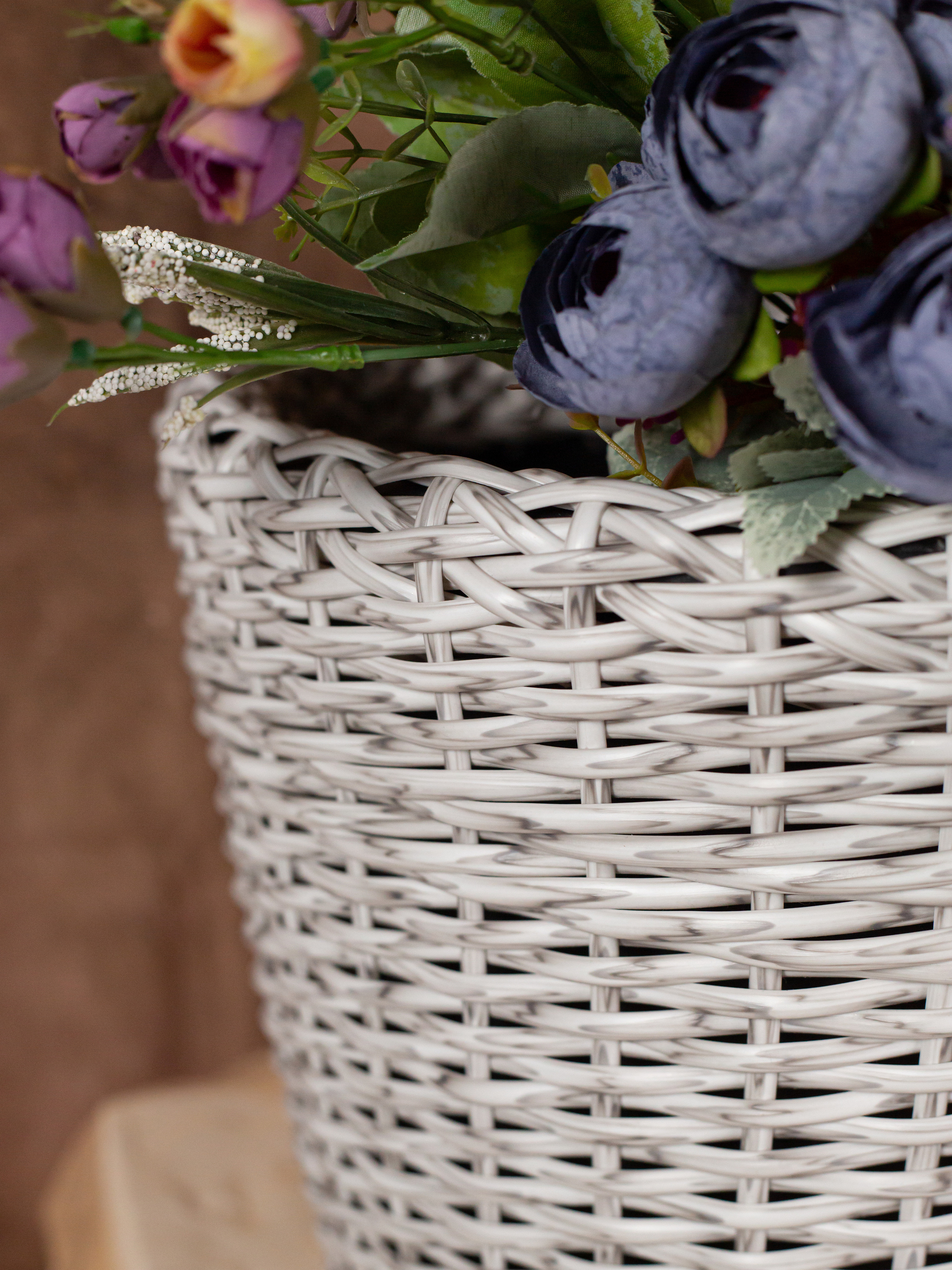 Кашпо из ротанга. Предметный фотограф, маркетплейсы г. Оренбург Станкевич Тамара