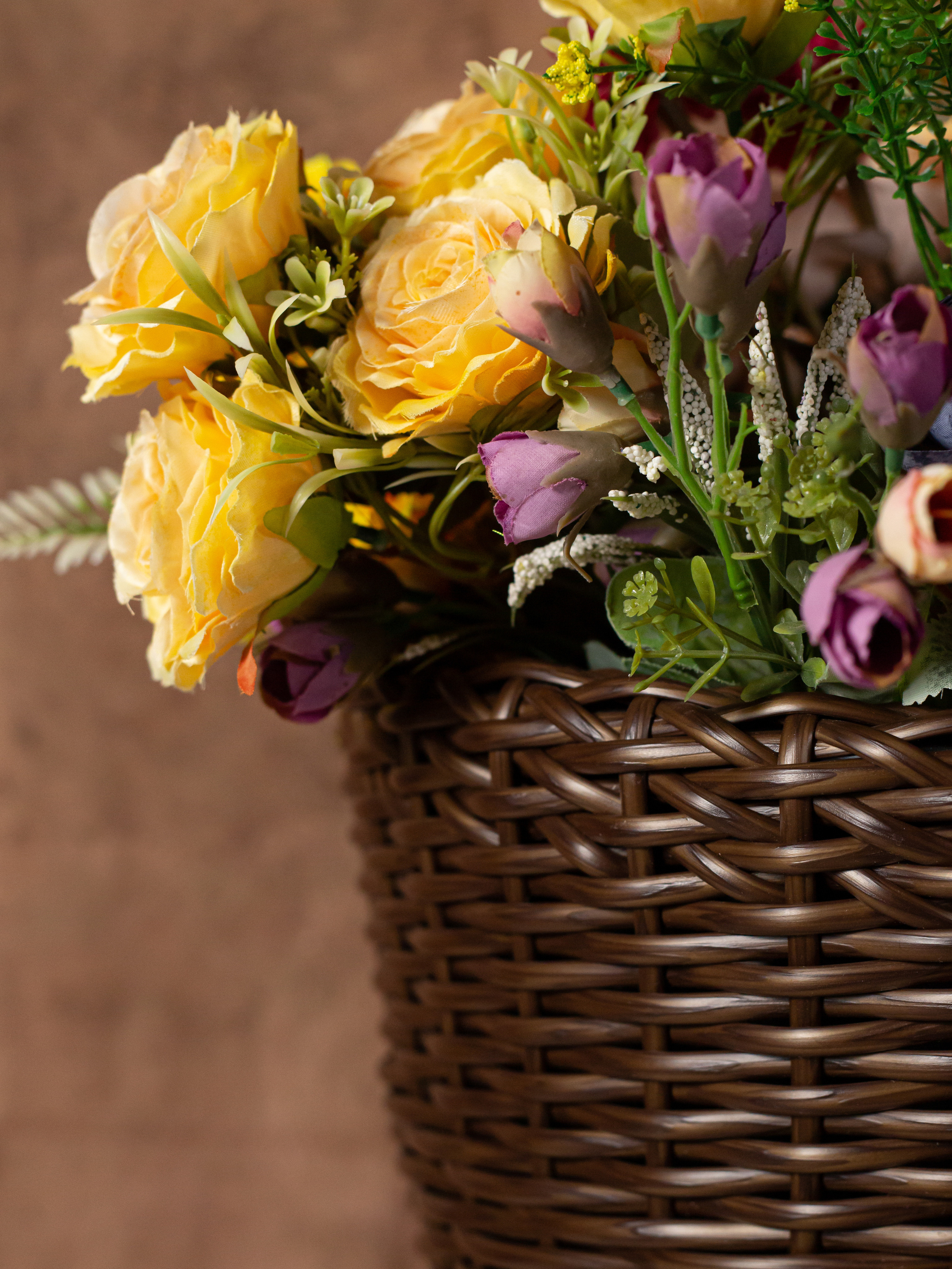 Кашпо из ротанга. Предметный фотограф, маркетплейсы г. Оренбург Станкевич Тамара