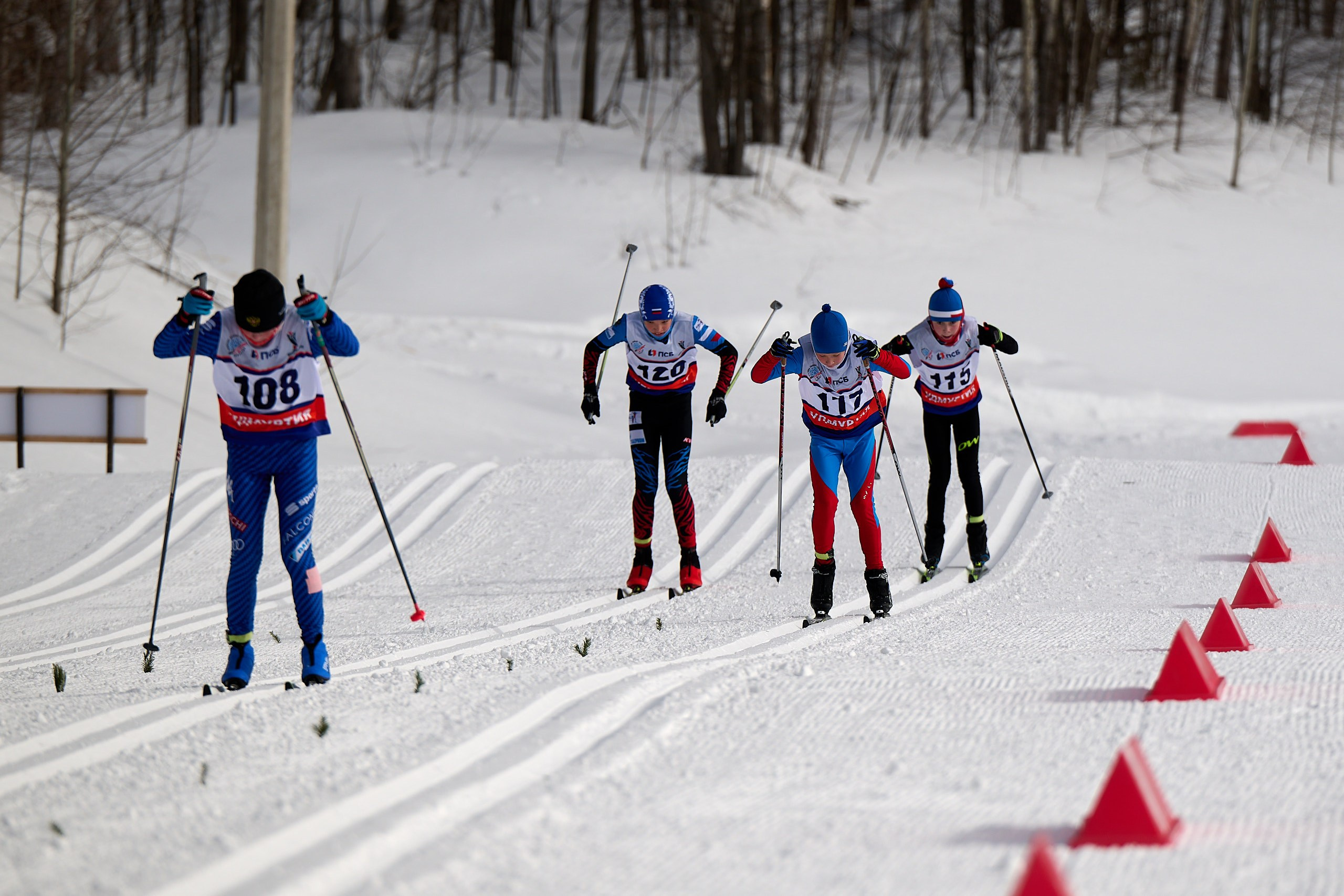 Всероссийские соревнования по лыжным гонкам «Пионерская правда». Ижевс. Спортивный репортажный фотограф в Ижевске Сергей Мерзляков