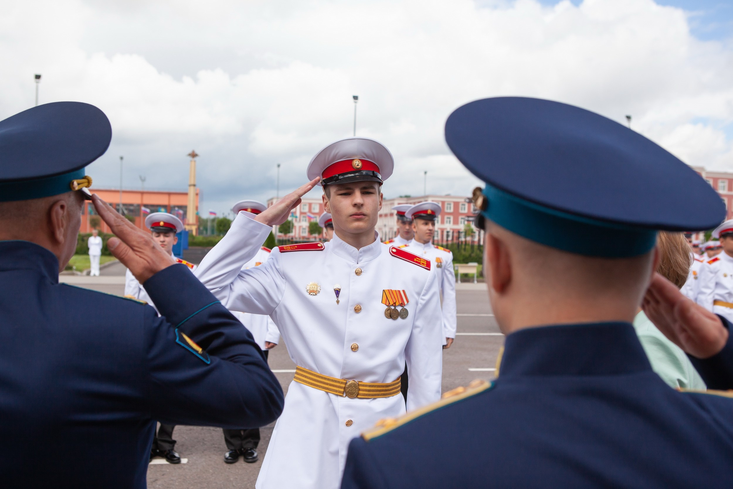 IV выпуск Тульского суворовского военного училища (18 июня 2024). Репортажный фотограф Алексей Пирязев