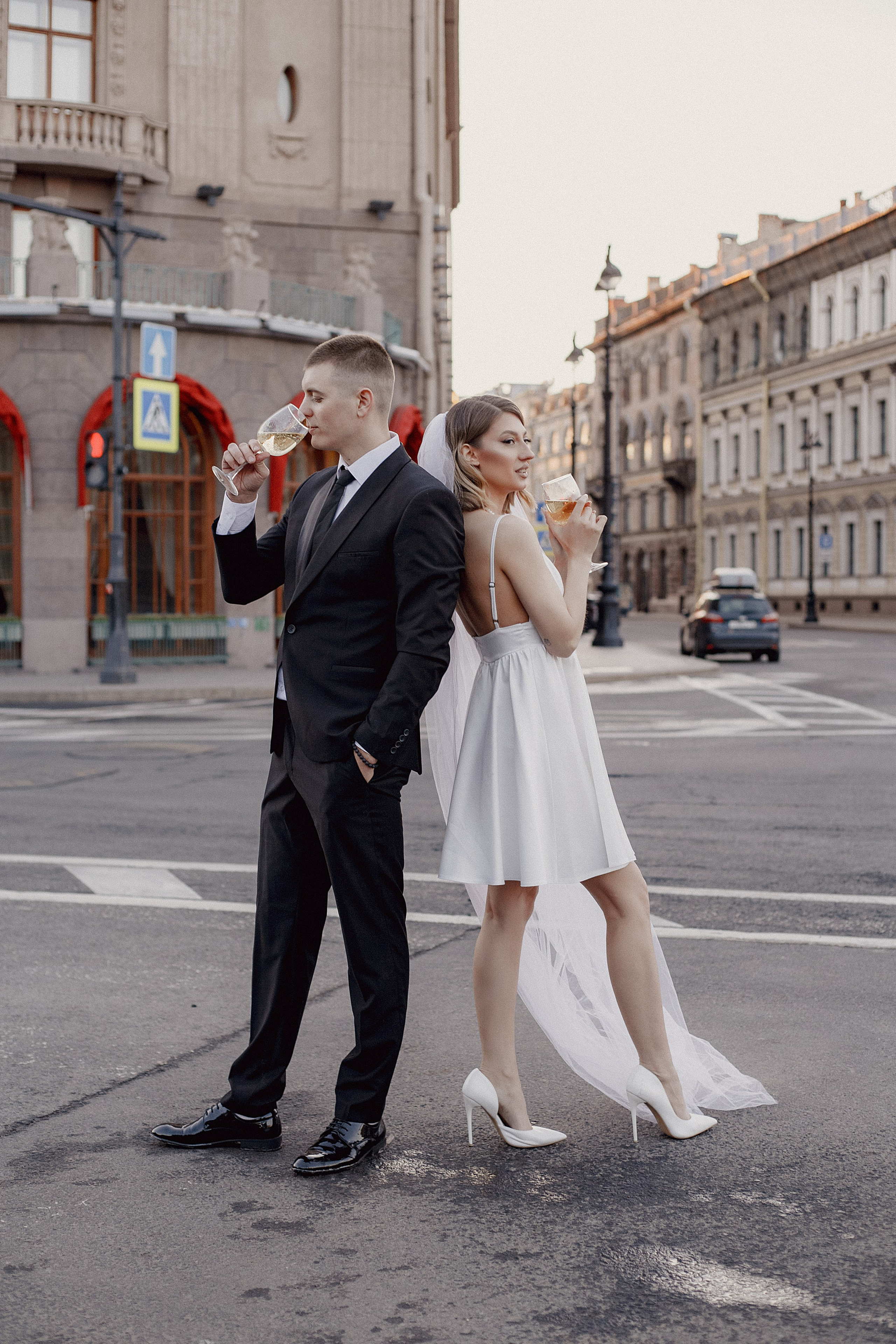 Свадебная в белые ночи. Свадебный фотограф Санкт-Петербург  Москва