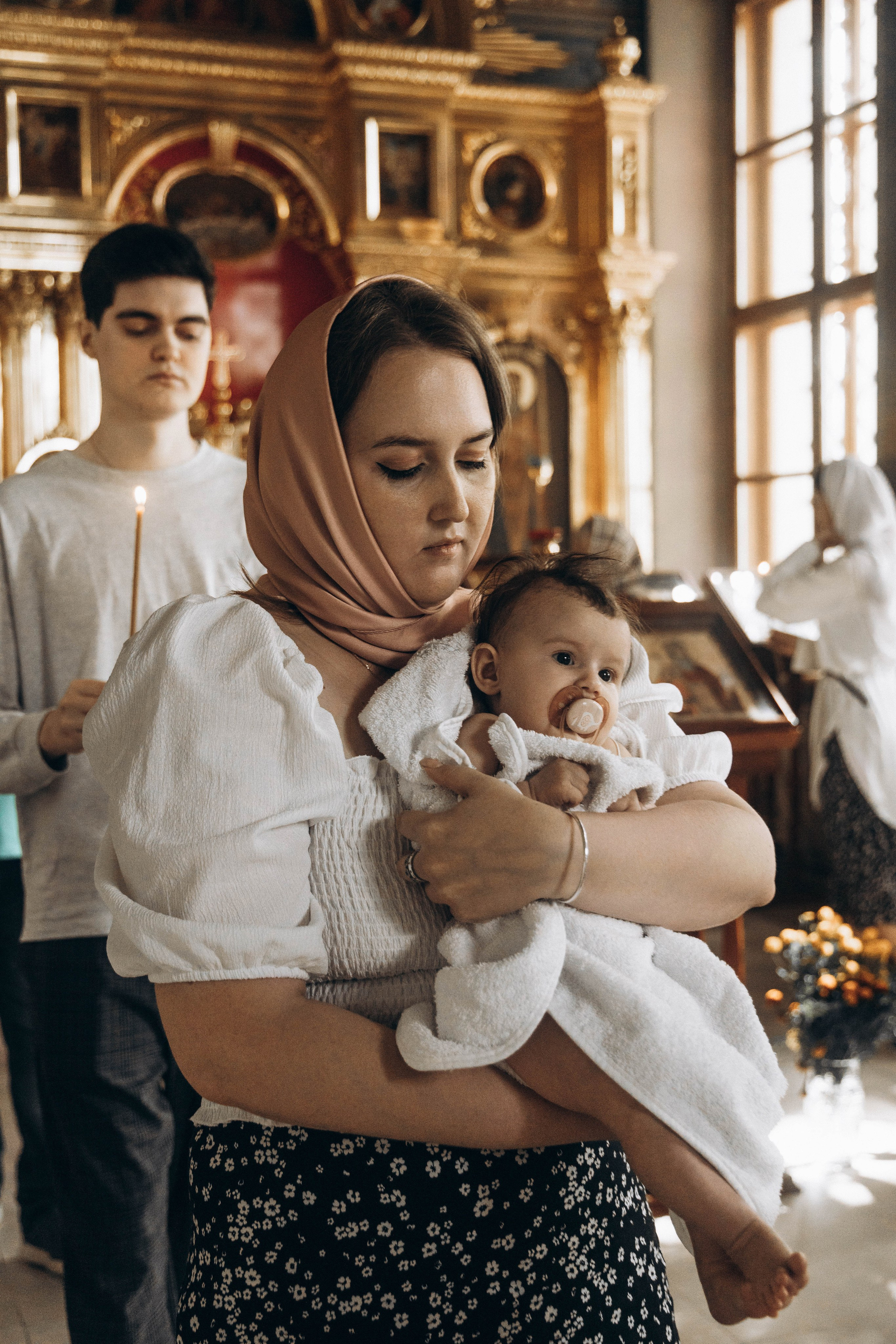 КРЕЩЕНИЕ. Фотосессия новорожденных в Москве и Московской области