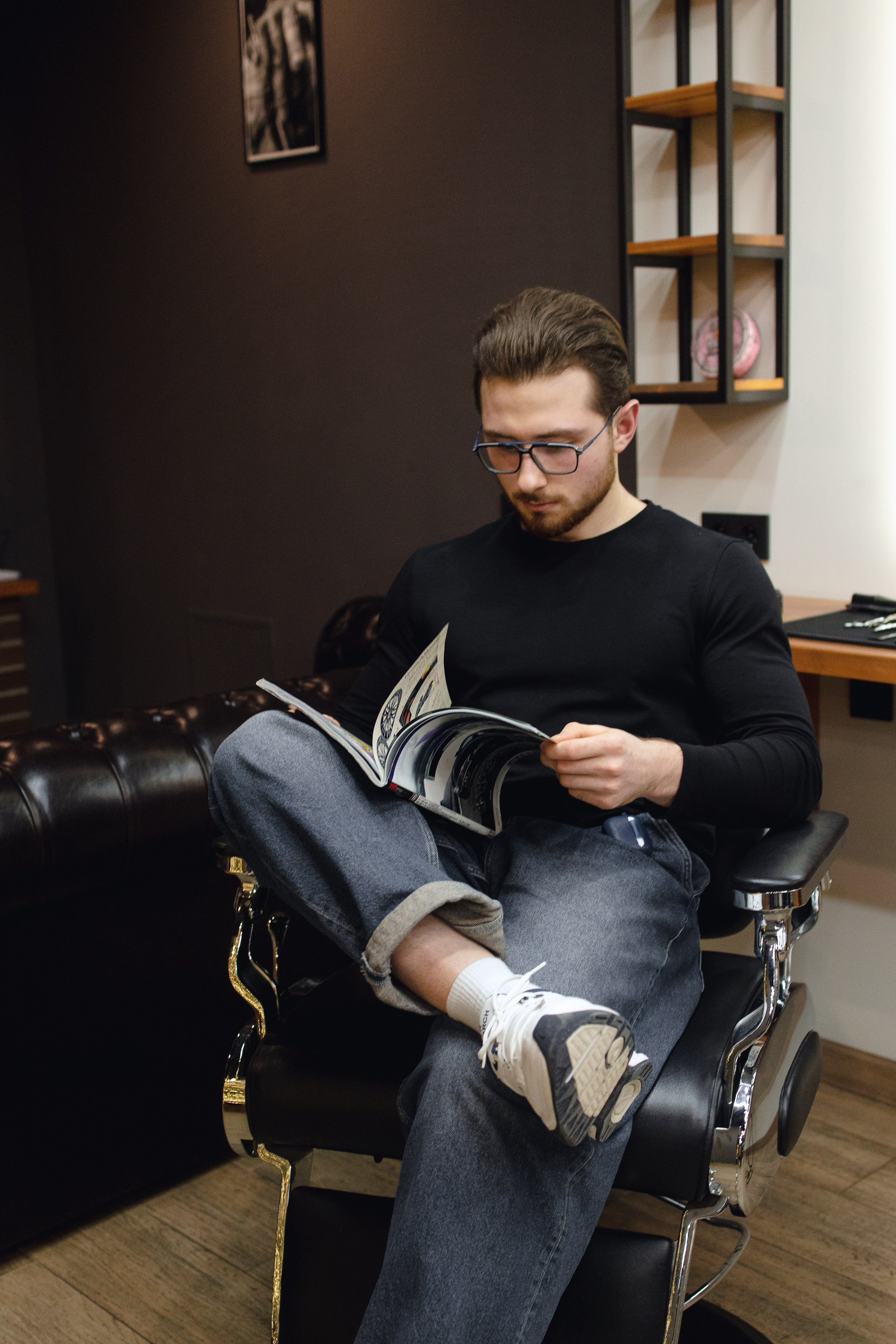 Prime (барбершоп). Фотограф в Санкт-Петербурге Осокина Елизавета