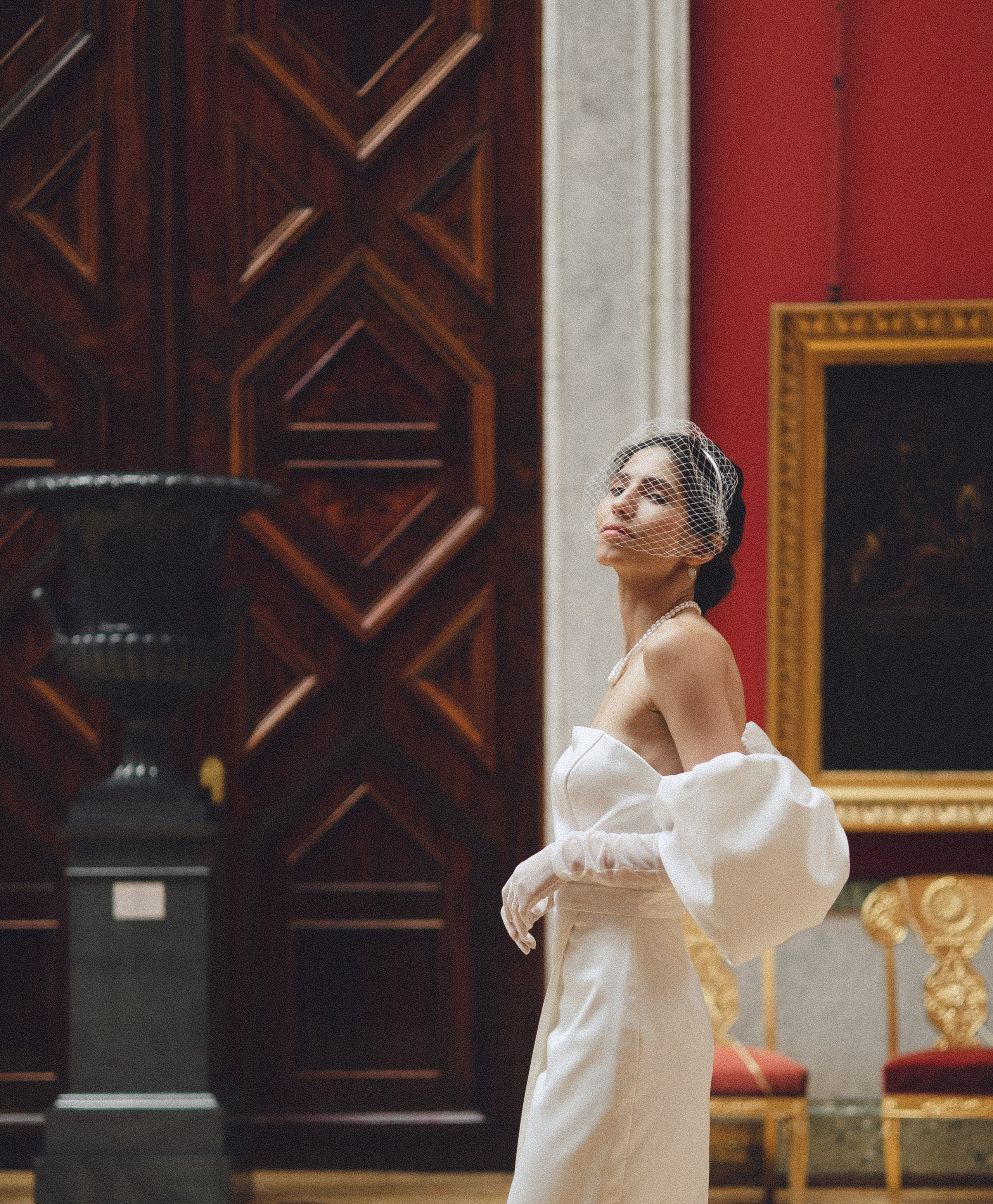 Свадебная съемка в Эрмитаже. Фотограф в Санкт-Петербурге Осокина Елизавета