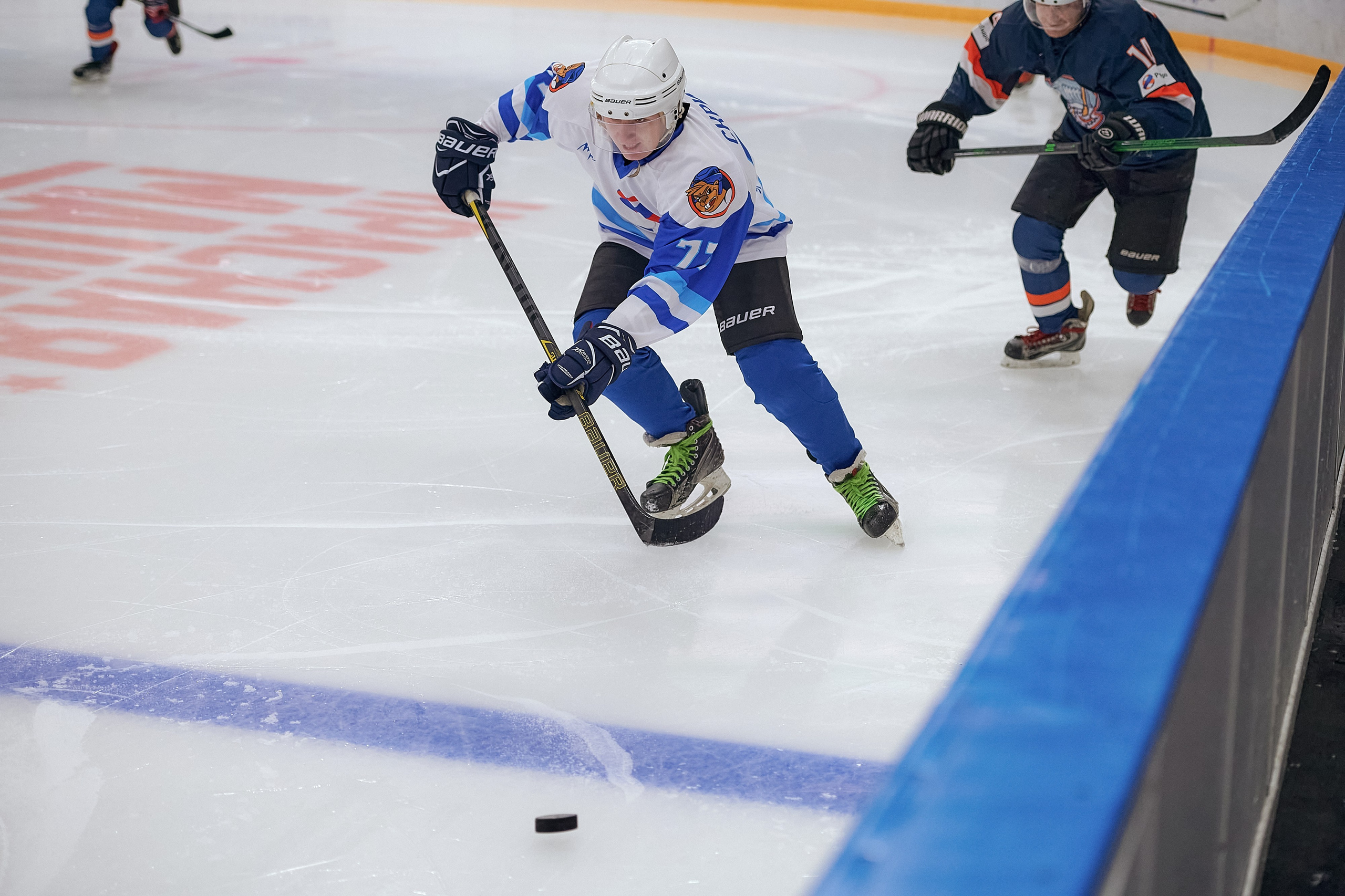 Портфолио репортажной фотосъёмки: Кристалл арена — Хоккей — РусГидро. Фотограф Яковлев Роман — Красноярск