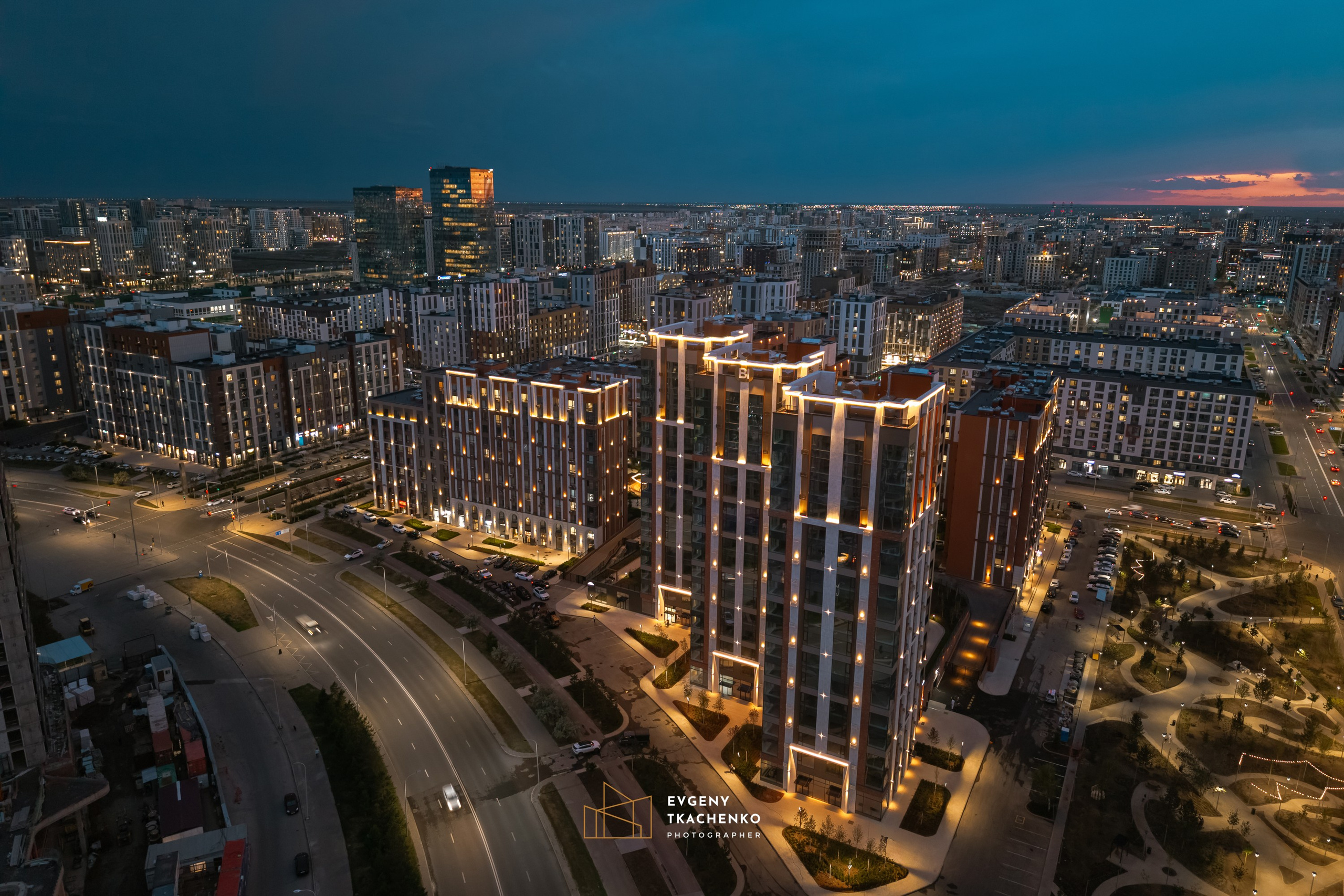 ЖК «Headliner Exclusive». Архитектурный и интерьерный фотограф в Казахстане