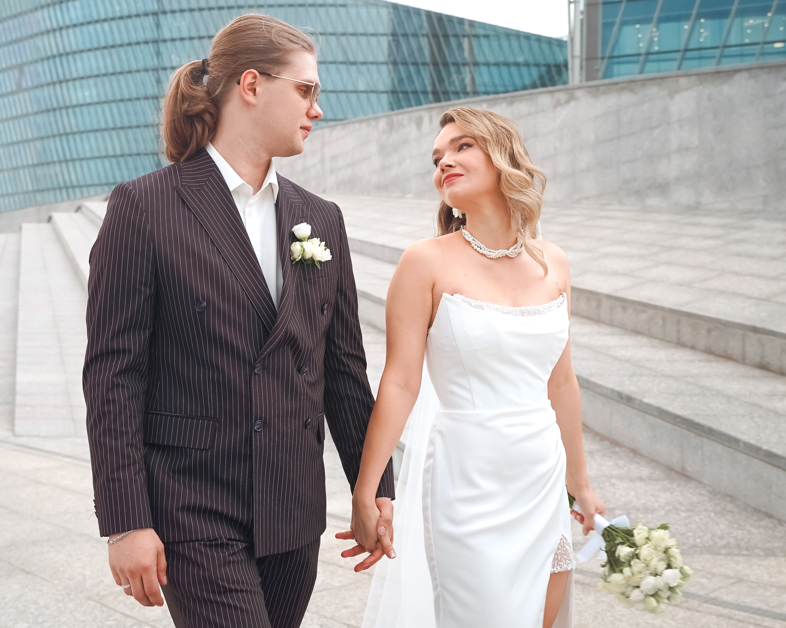 Минимализм на Лахте. Анна и Дмитрий. Professional photoartist in St. Petersburg (wedding, reportage, portrait, model book, love story) Alexander Shvedov