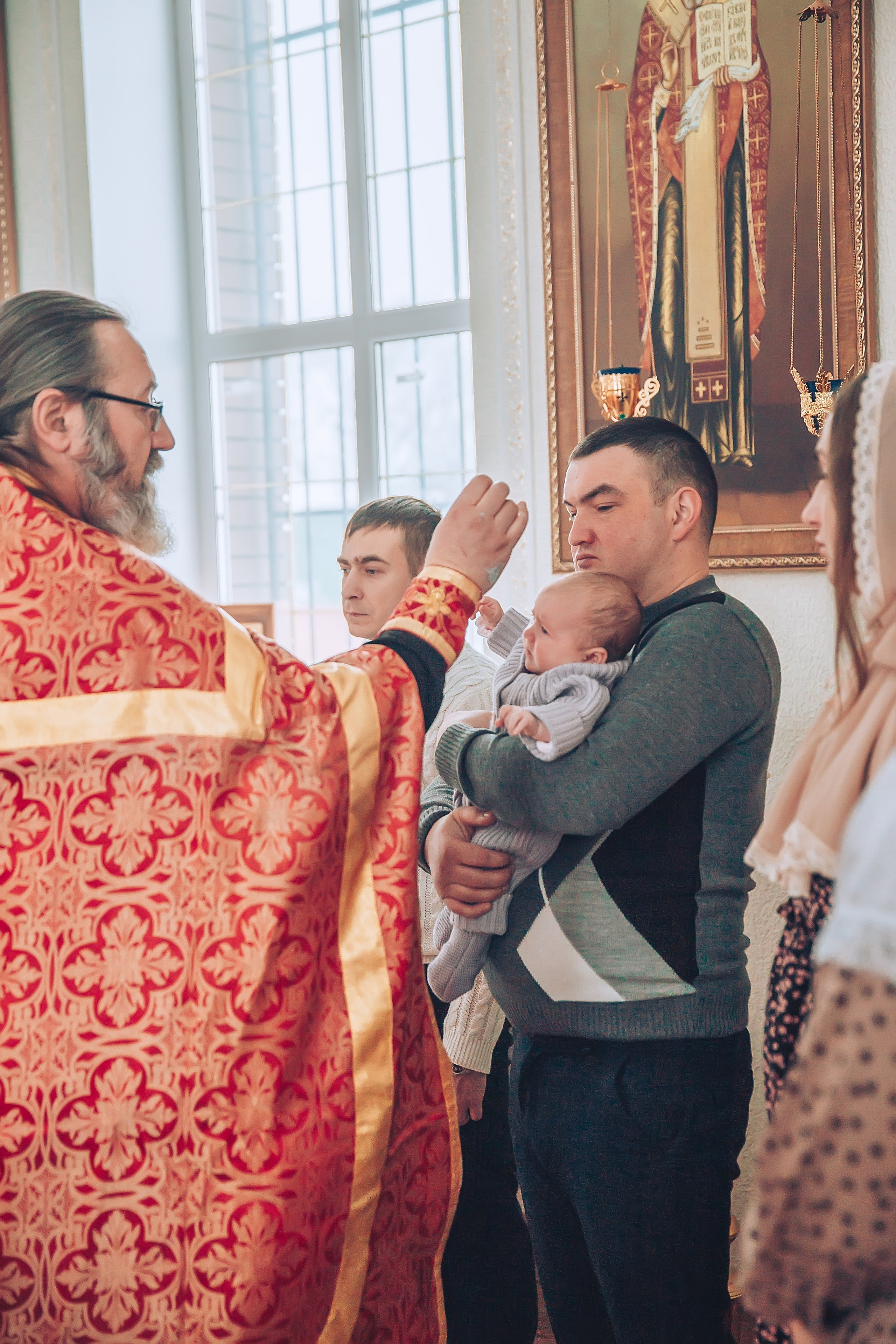 Крещение Анастасии. Школьный и детский фотограф Старожилово