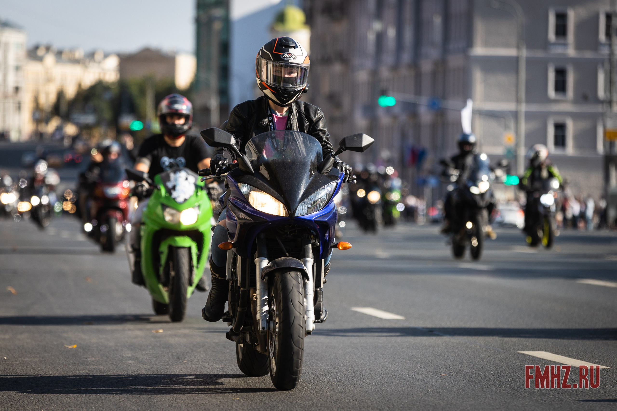 Закрытие Мотосезона 2023 на проспекте Академика Сахарова. Фотограф Владимир Охрименко