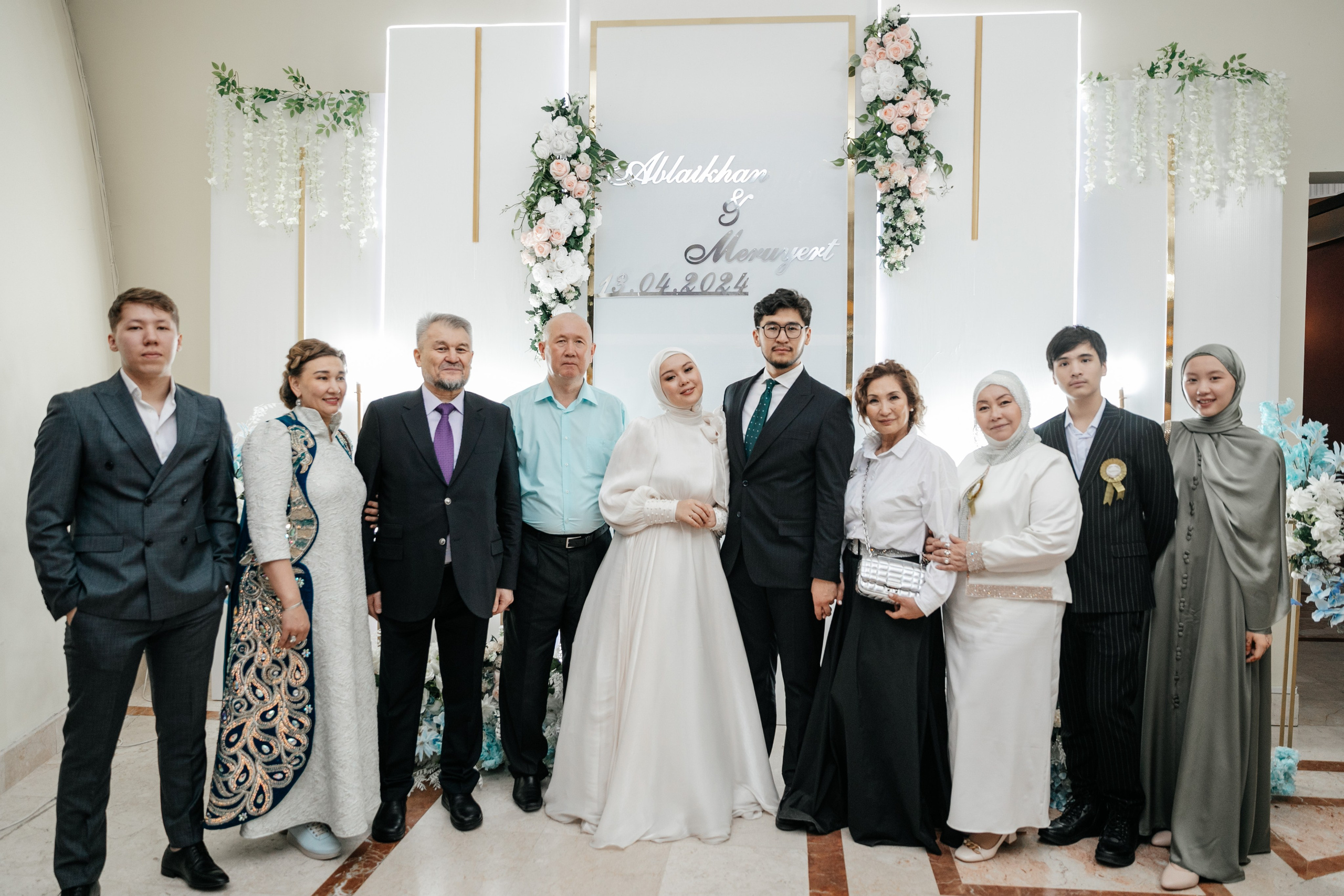 Свадебный банкет Абылайхан и Меруерт. Akkanatart.kz