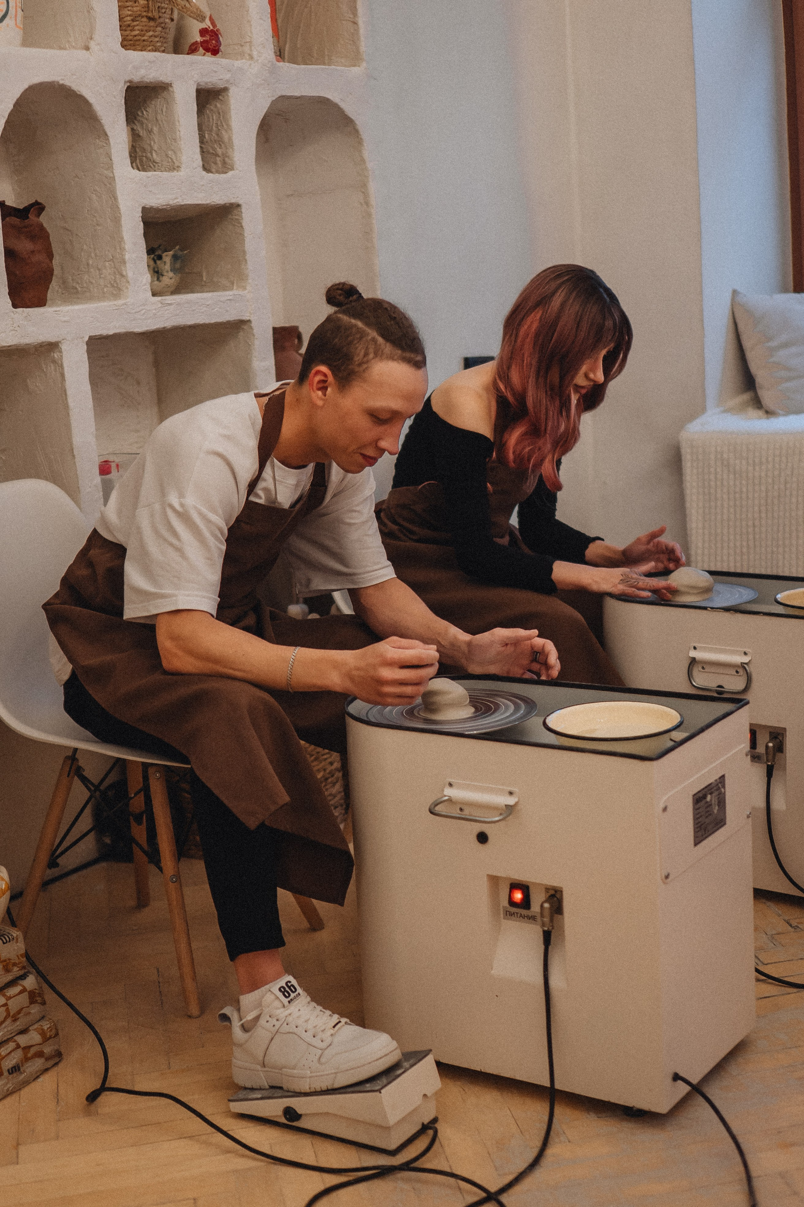 СВИДАНИЕ В ГОНЧАРНОЙ МАСТЕРСКОЙ. Профессиональный фотограф, Санкт-Петербург — Виктория Богомолова
