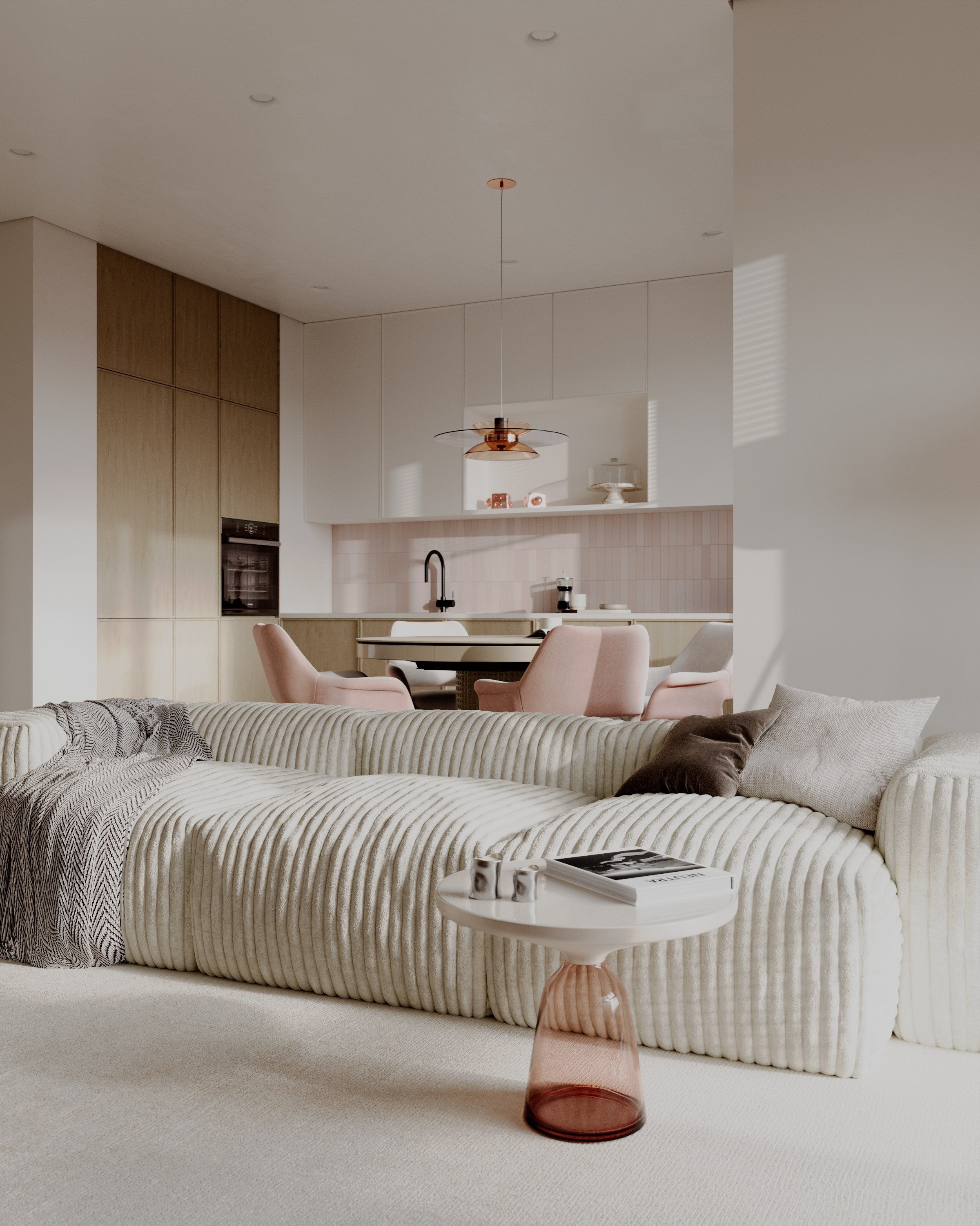 Living room. 3D визуализация интерьеров — Ирина
