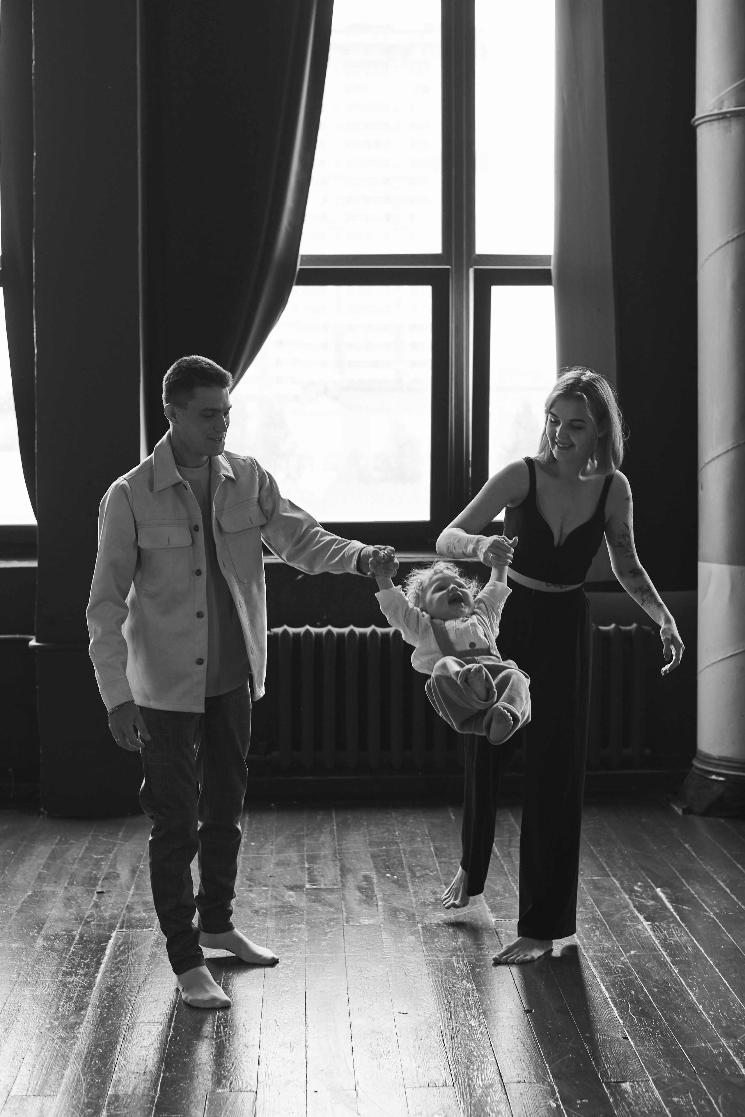 Семейная фотосессия с малышом. Фотограф Анастасия Малашенко, Новосибирск