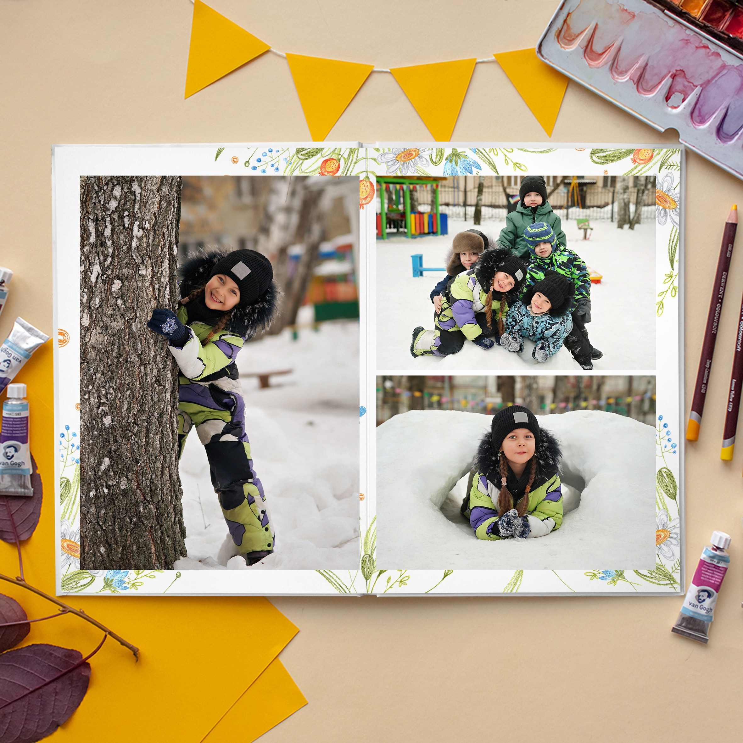 Персональный альбом в детский сад. GOTRA — выпускные альбомы в Тюмени