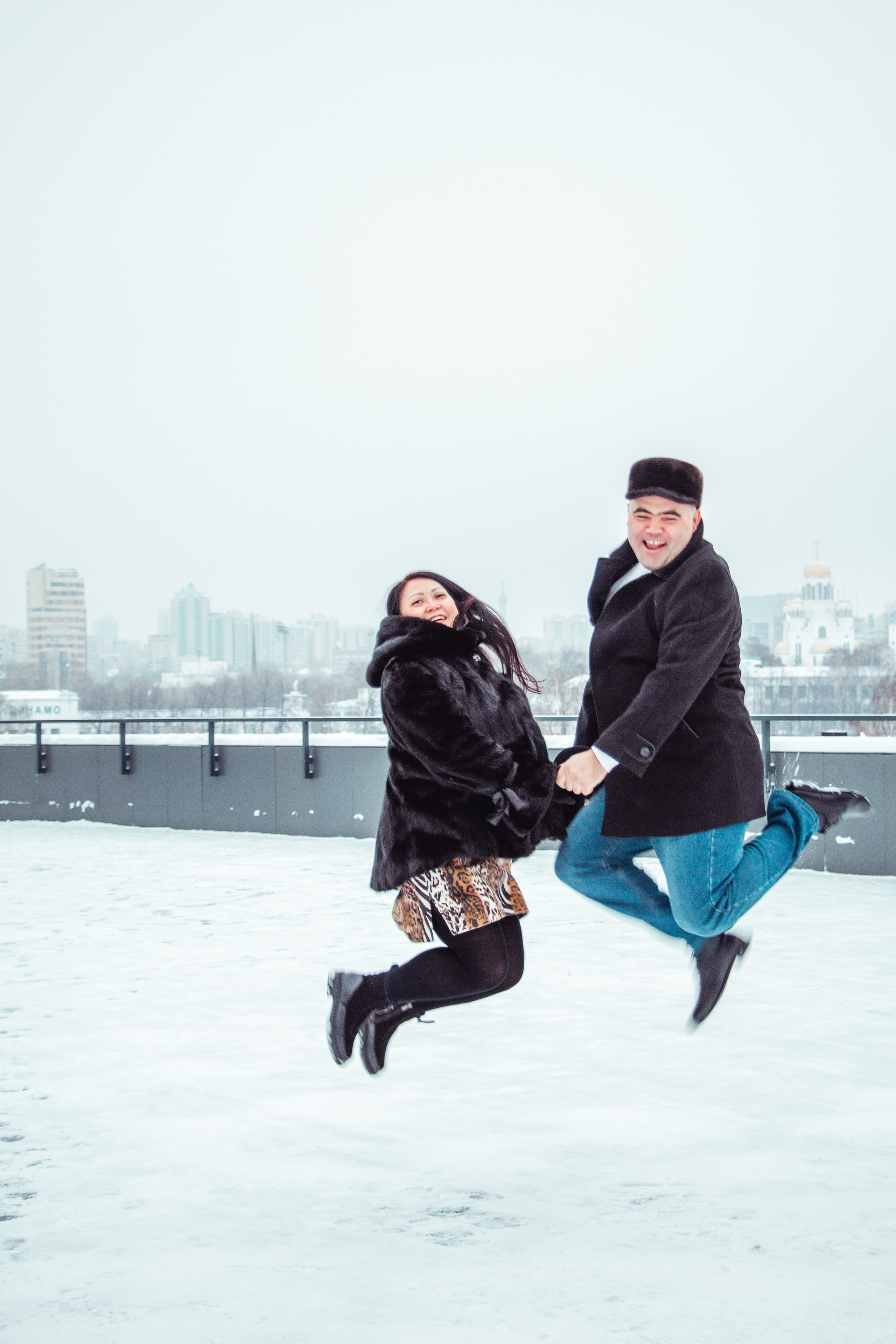 Семейная фотосессия. Татьяна. Зимний выходной с родными. Фотограф в Екатеринбурге Пойгина Елена