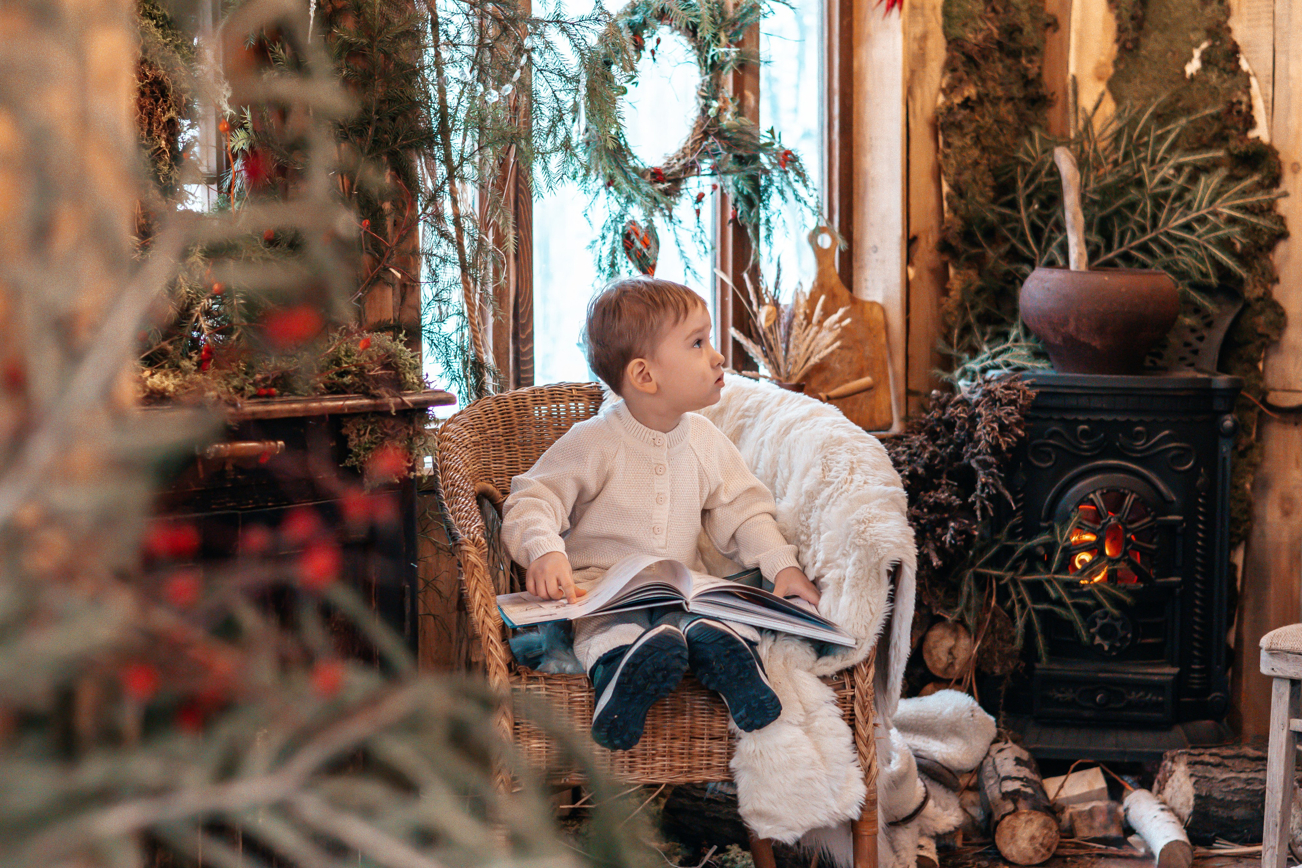 Семейная новогодняя фотосессия, Екатеринбург. Фотограф в Екатеринбурге Пойгина Елена