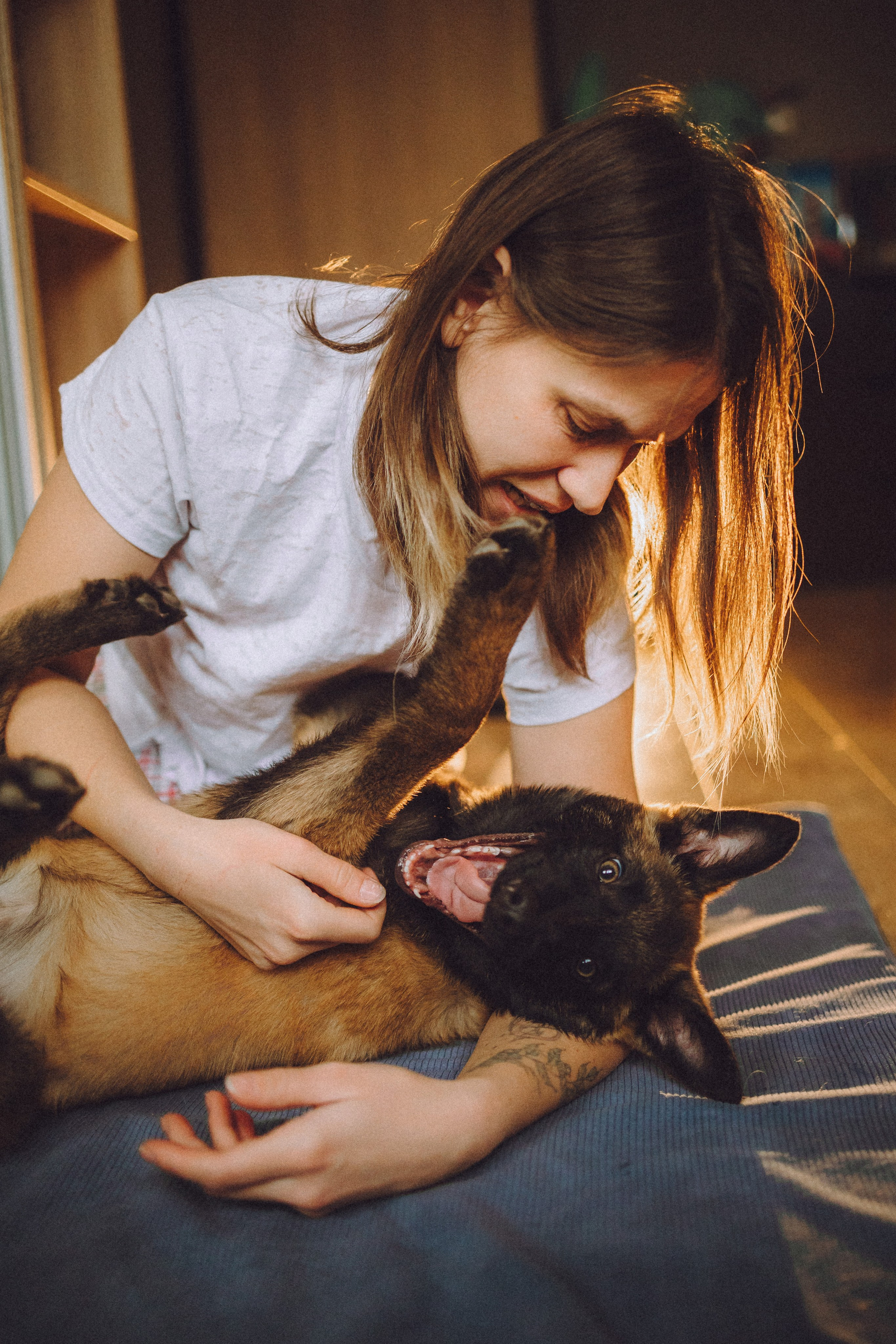 Ира, Андрей, Бэлла и Панда