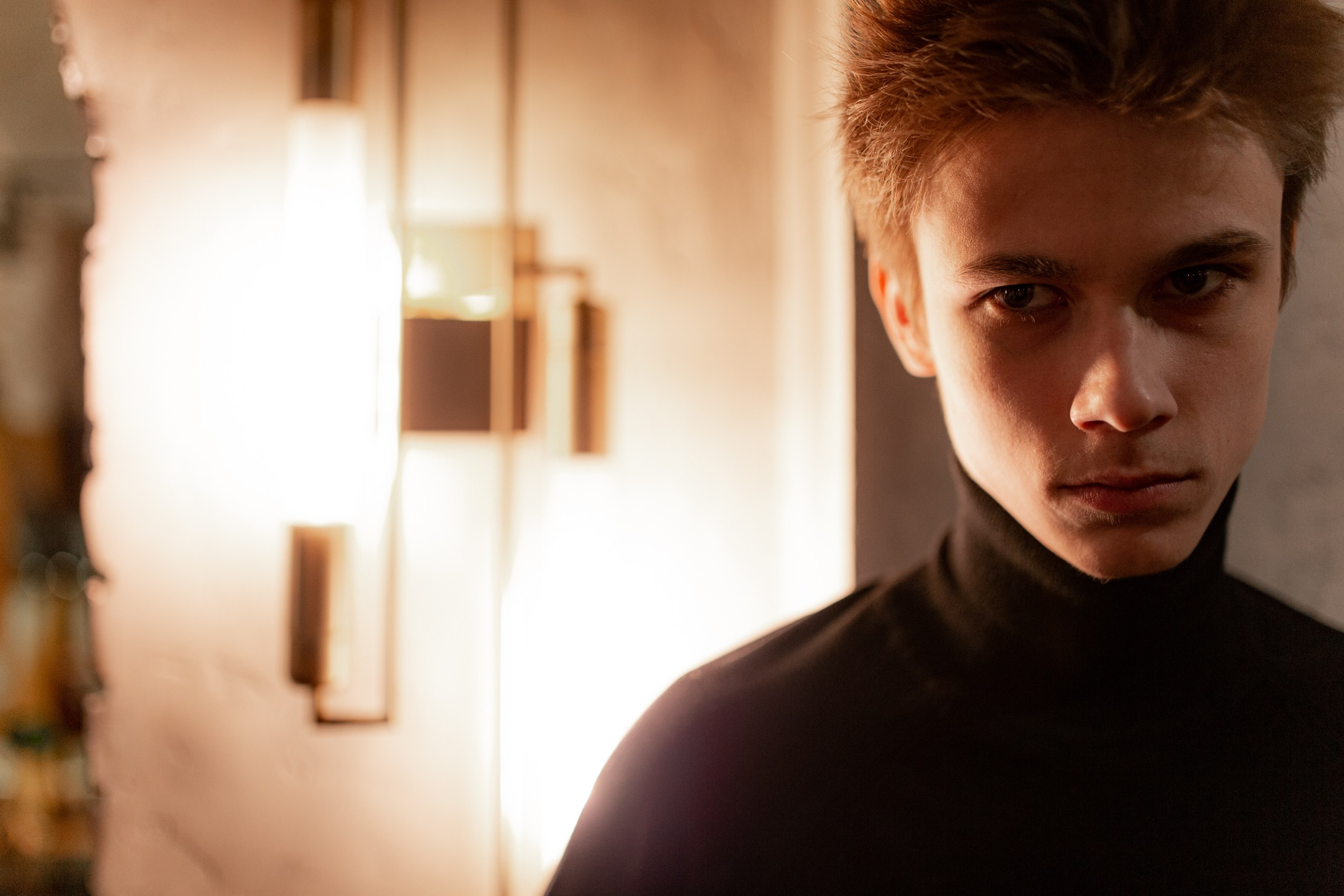 Зимняя фотосессия Саши Алексеева. Фотограф в Москве Анна Яковлева