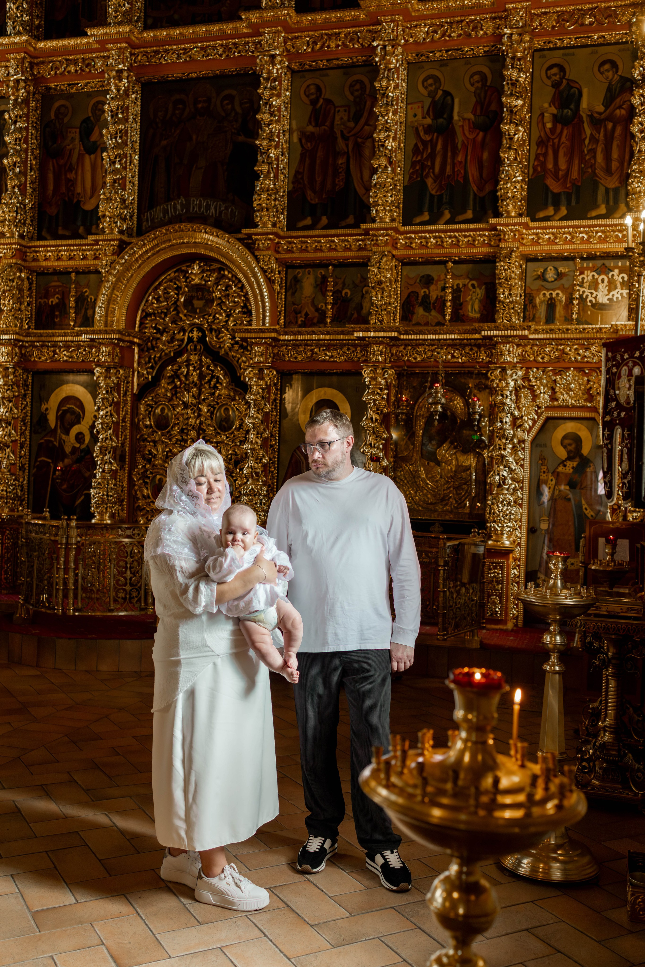 Таинство Крещения Евгения. Фотограф новорождённых Newborn Москва