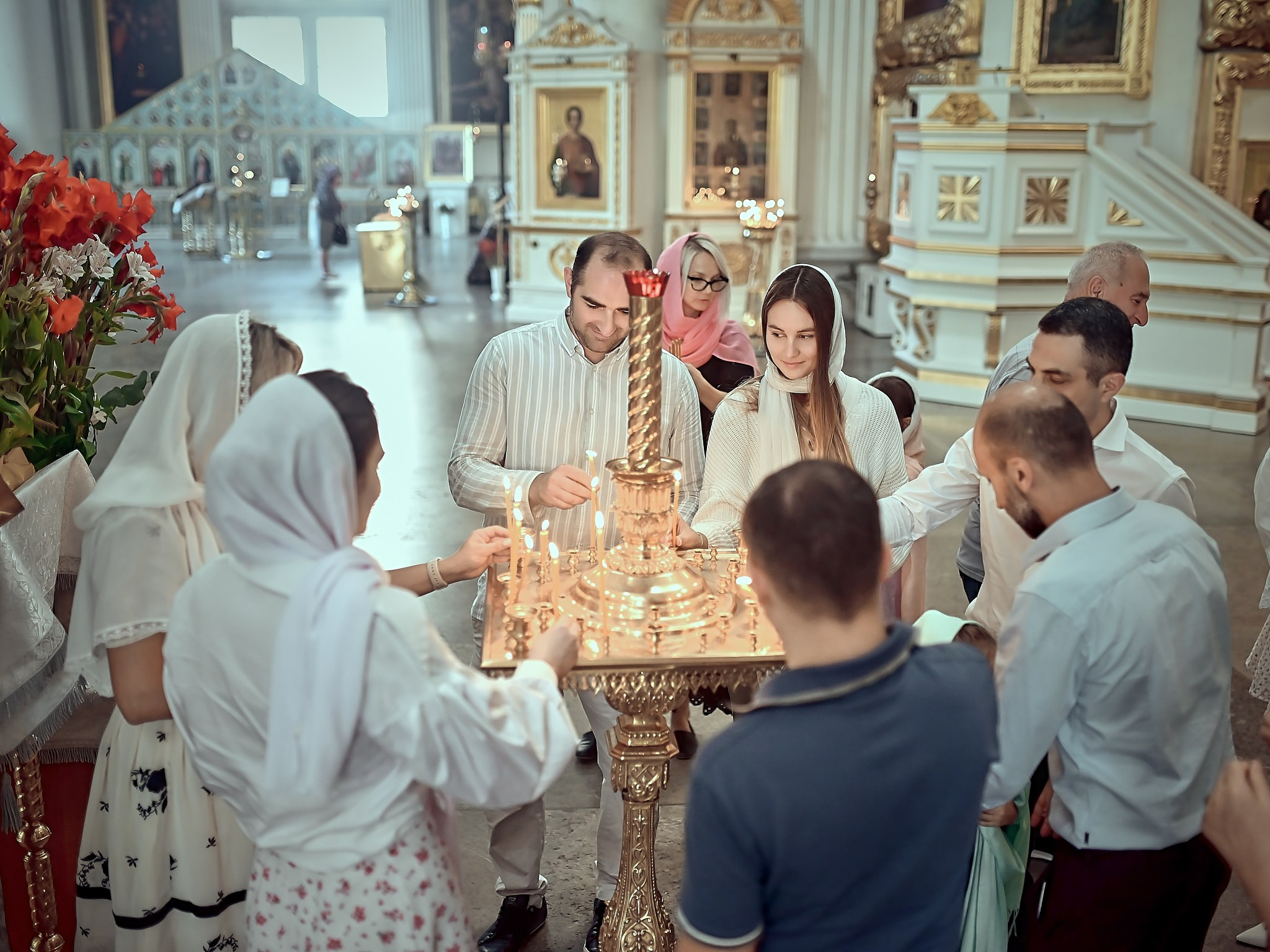 Крещение | «Измайловский собор». Свадебный фотограф в Санкт-Петербурге Славин Денис