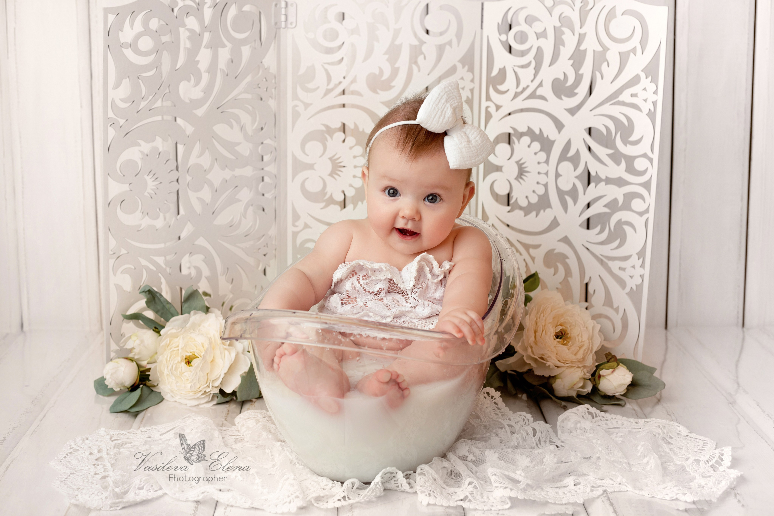 Проект «Полугодие» (малыши 6-9 месяцев). Фотограф новорожденных и детский фотограф в Радужном Васильева Елена