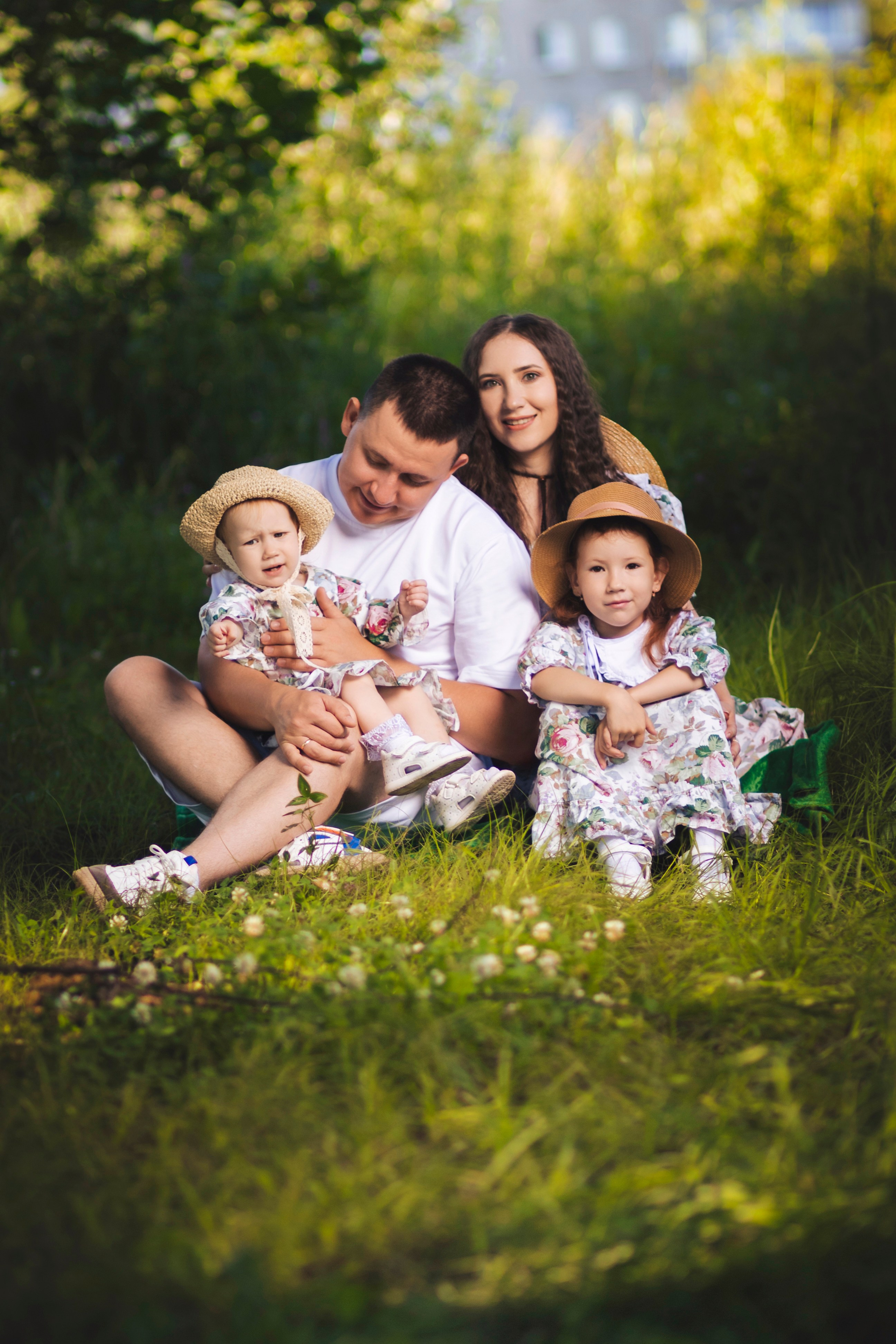 Летняя семейная фотосессия. Фотограф Каримов Виктор