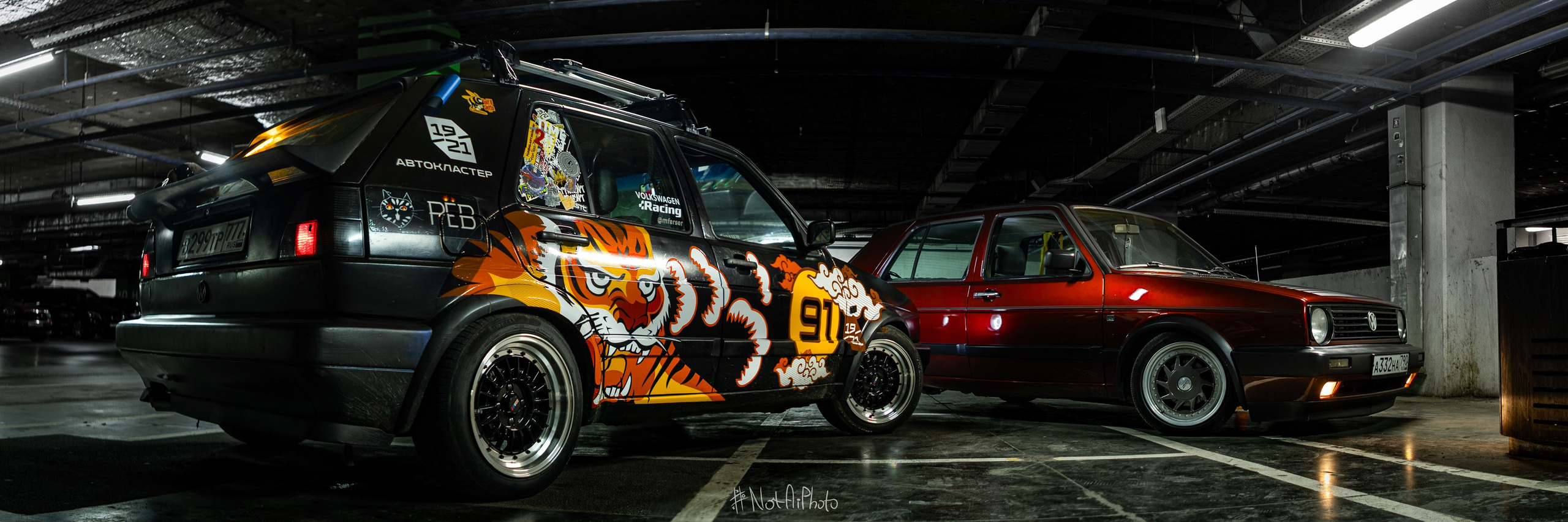 Фотосессия VW Golf 2. #NotAiPhoto — автомобильный фотограф