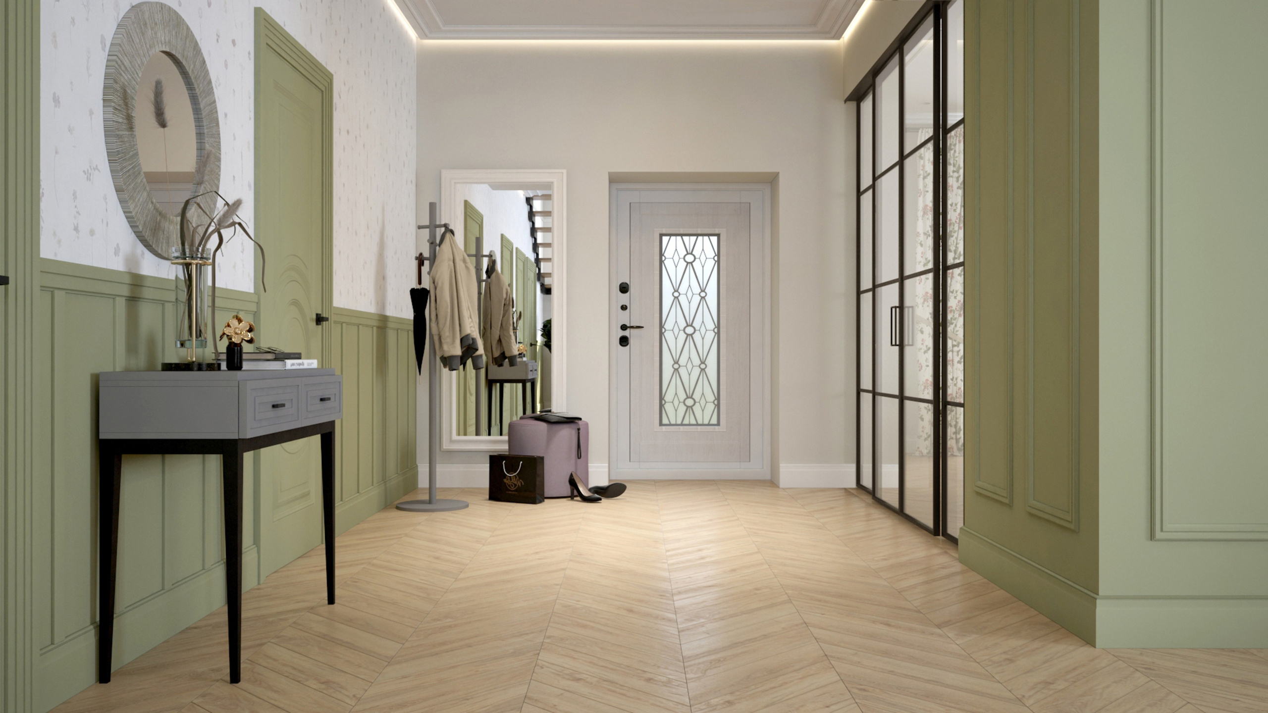 Интерьер загородного дома в стиле прованс. RASEN DESIGN. Архитектурные проекты зданий, интерьеров и благоустройства