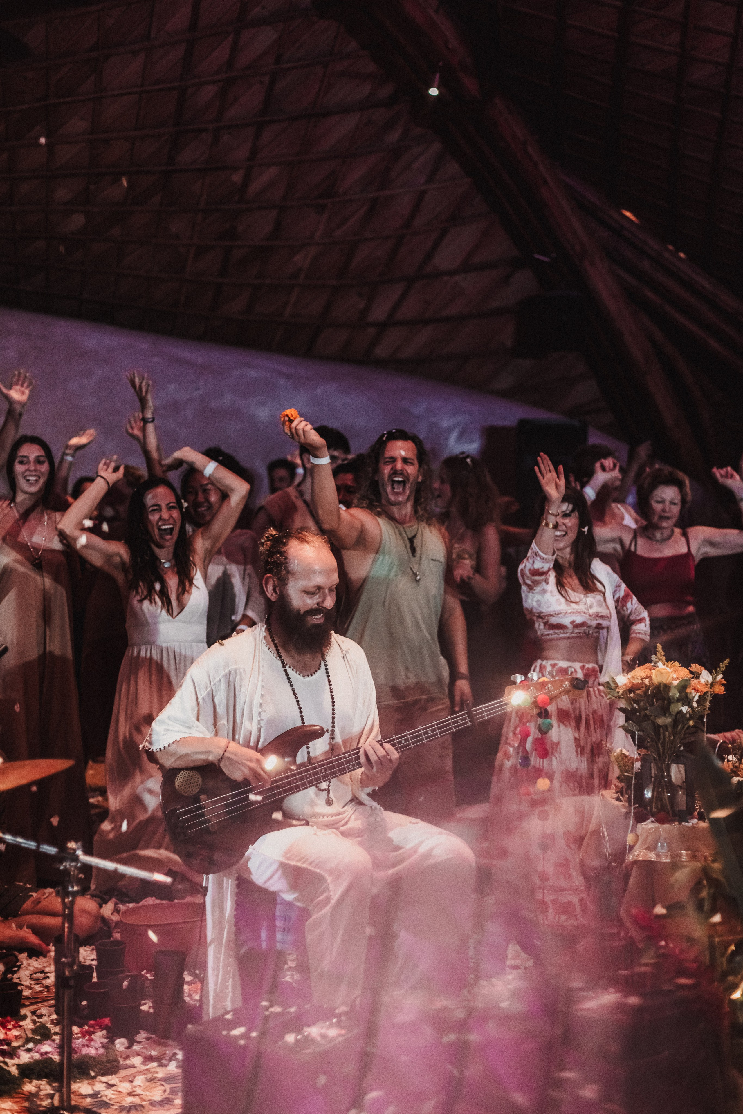 Hanuman Project kirtan at Alchemy march. Mariam Bagdasaryan