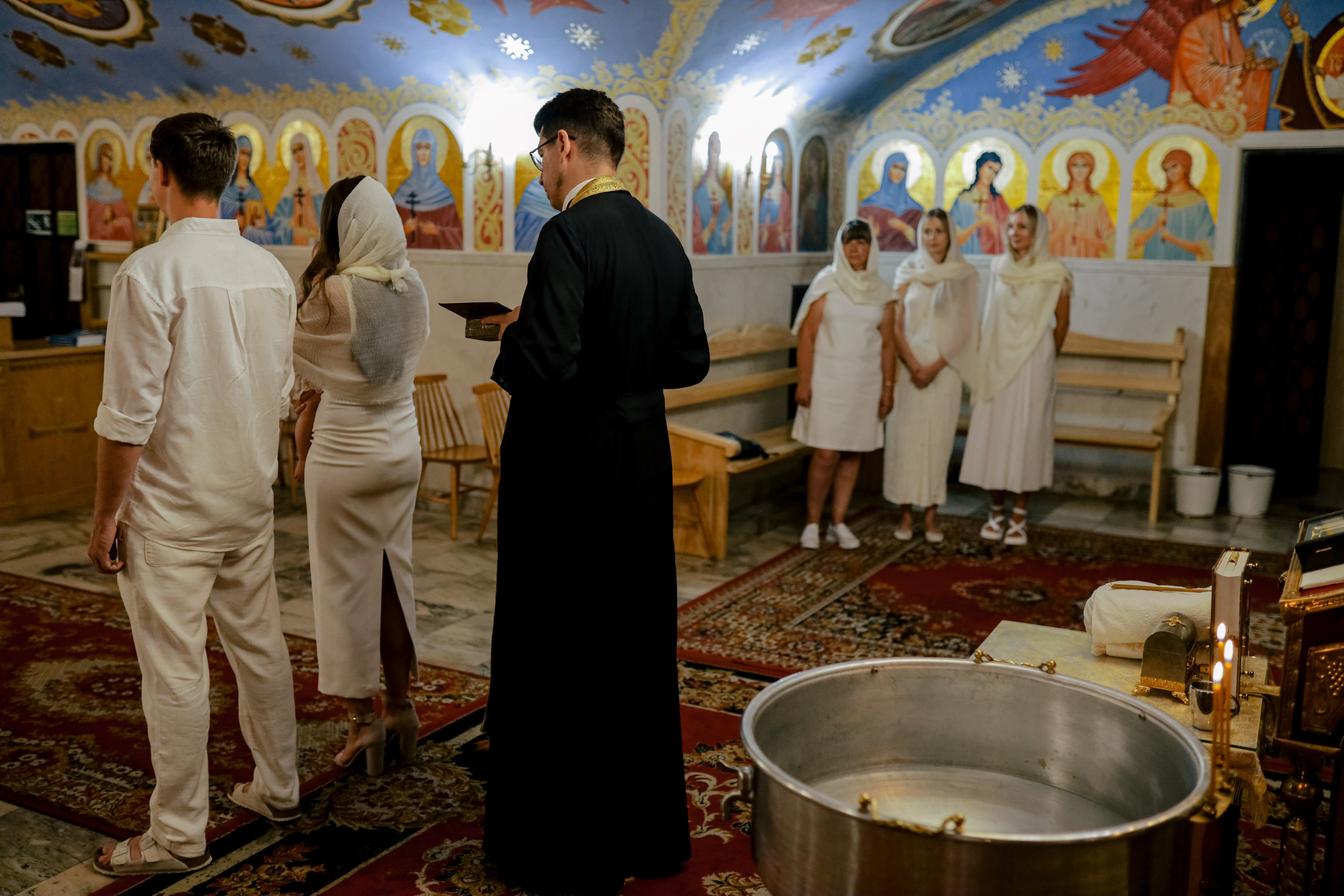 Крещение Адрианы. Свадебный и семейный фотограф в Варшаве