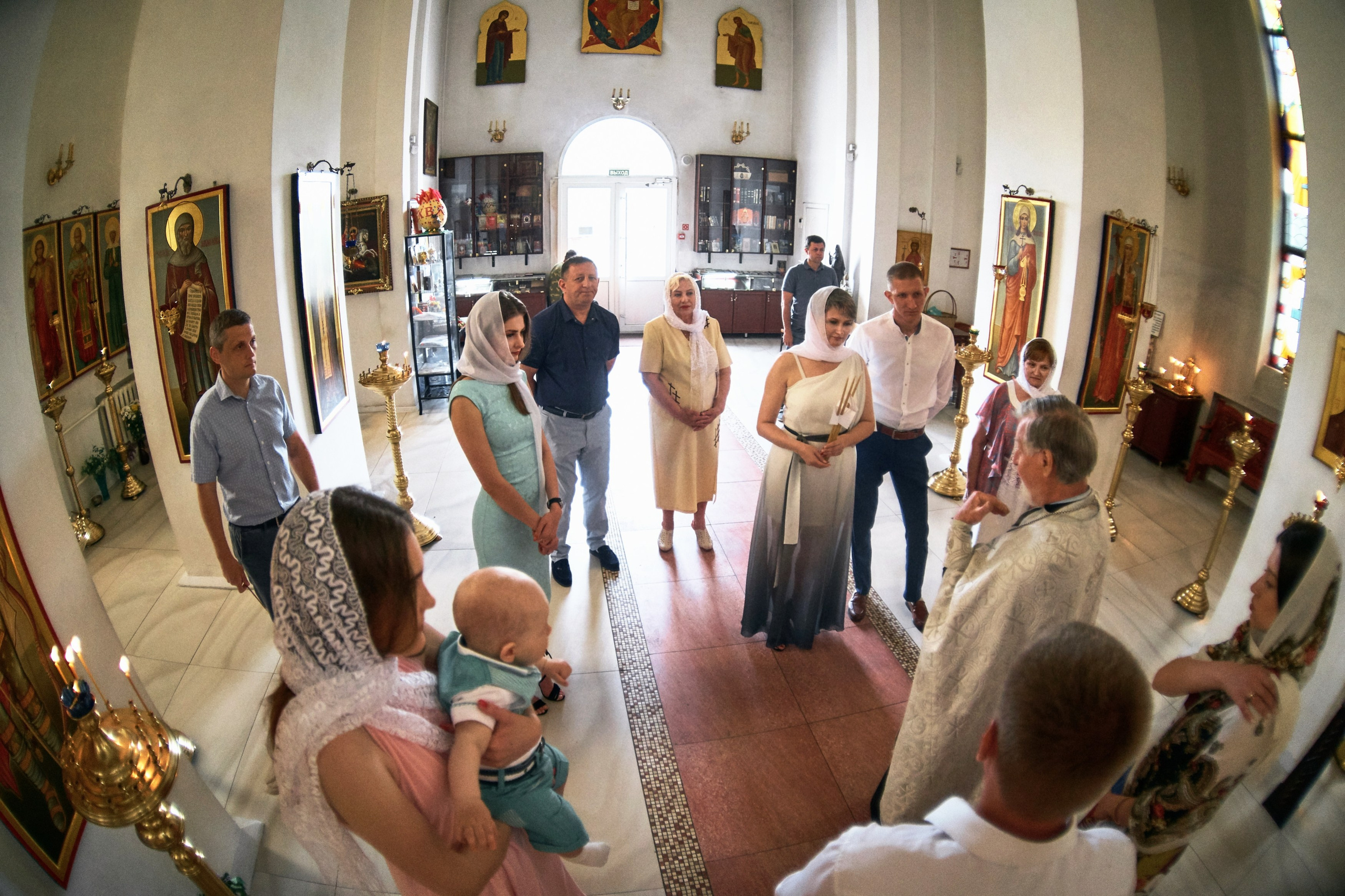 Крестины. Фотограф Олег Сотник