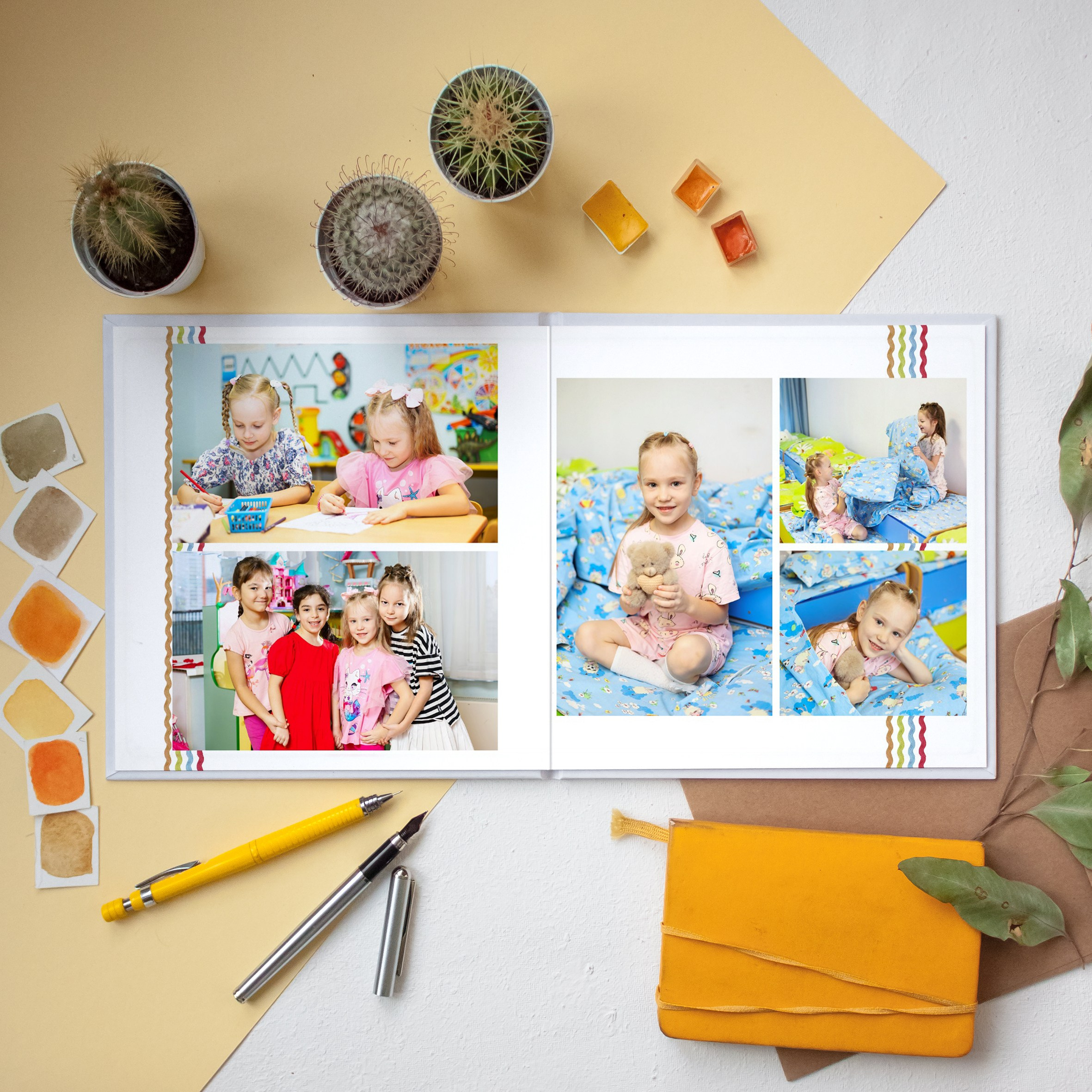 Примеры альбомов в Детский сад. Фотограф г. Москва Олеся Пантелеева