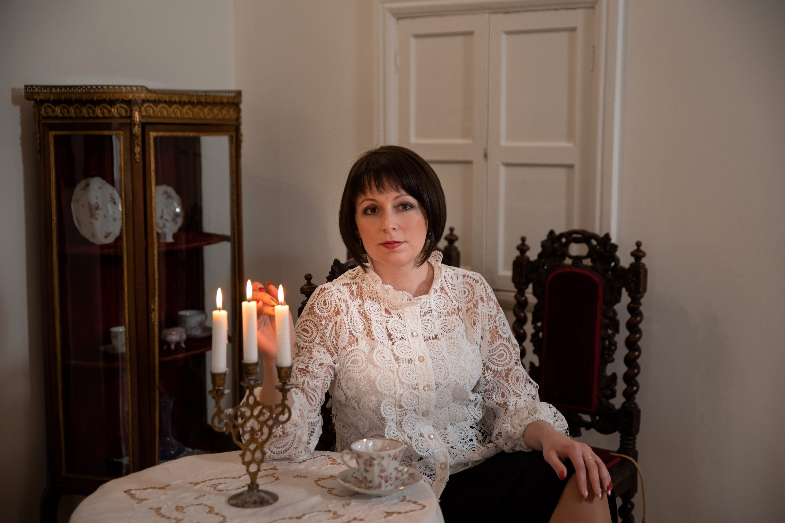 Портретная фотосессия для Дарьи. Зал Дворянского собрания. Семейный и детский фотограф в Туле Светлана Воронкова