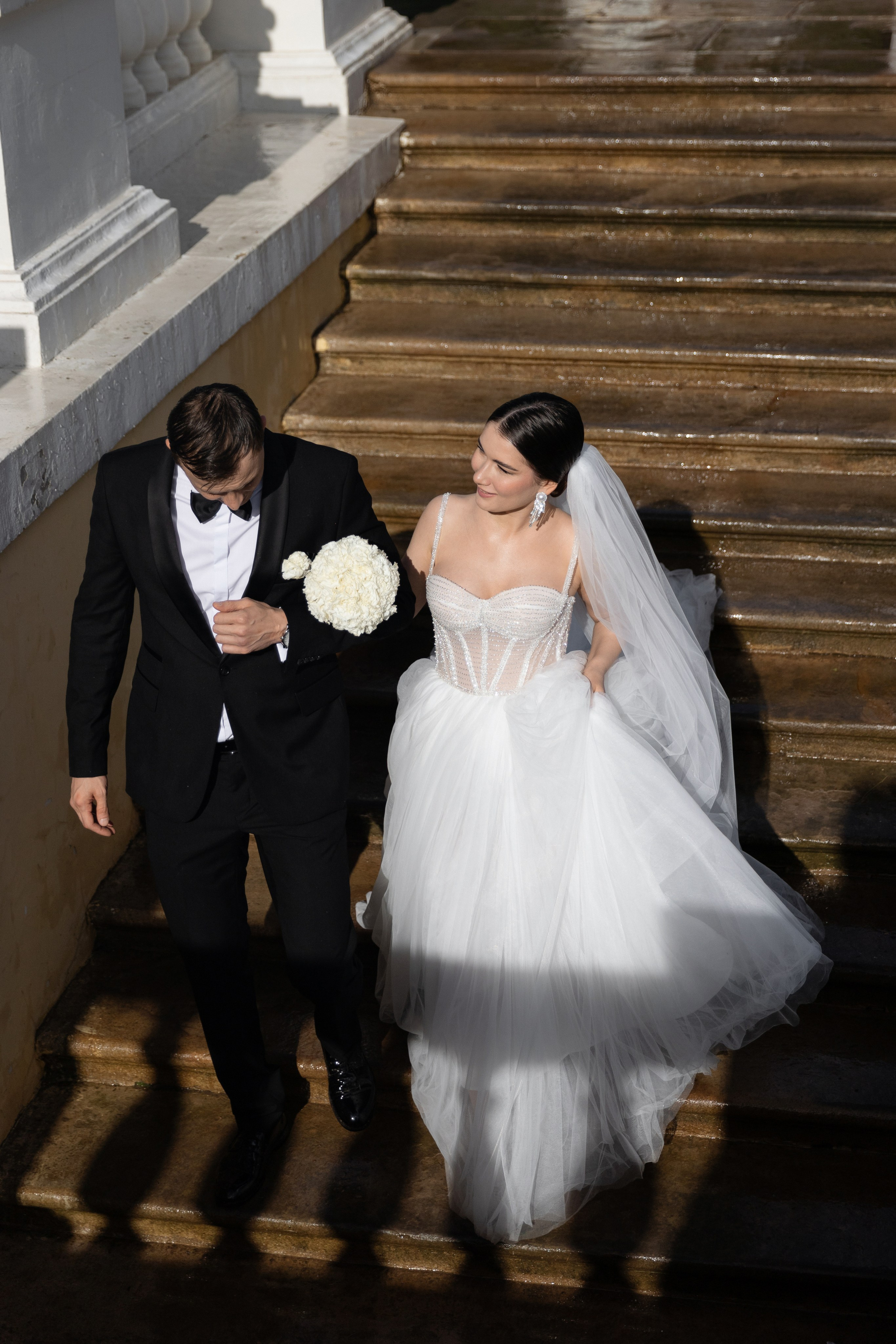 Свадебная фотосъемка росписи и свадебная фотосессия в Архангельском. Свадебный фотограф в Москве Полина Лелетко