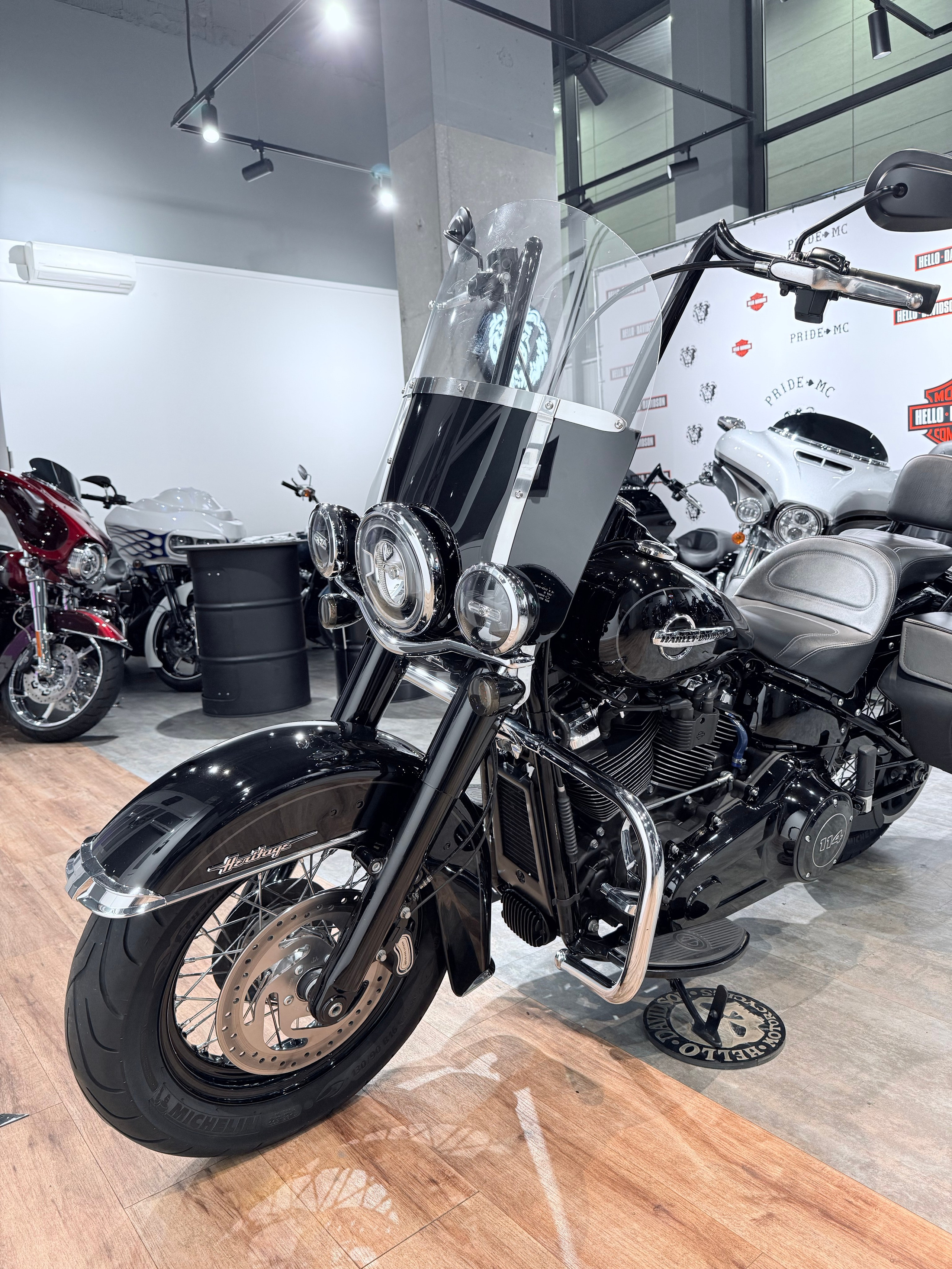 114 Heritage Black Mexican. Hello Davidson, Москва. Только хорошие мотоциклы…