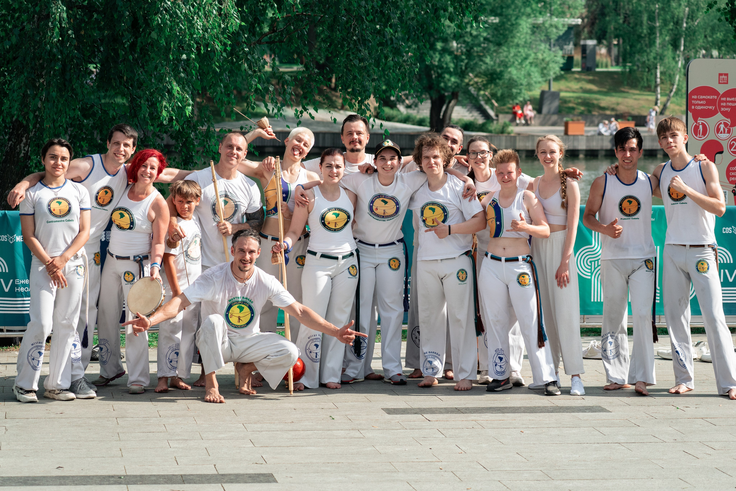 Открытый класс AXE Capoeira на фестивале неолимписких видов спорта на ВДНХ 2025 г:. Фотограф в Москве Ткаченко Владимир