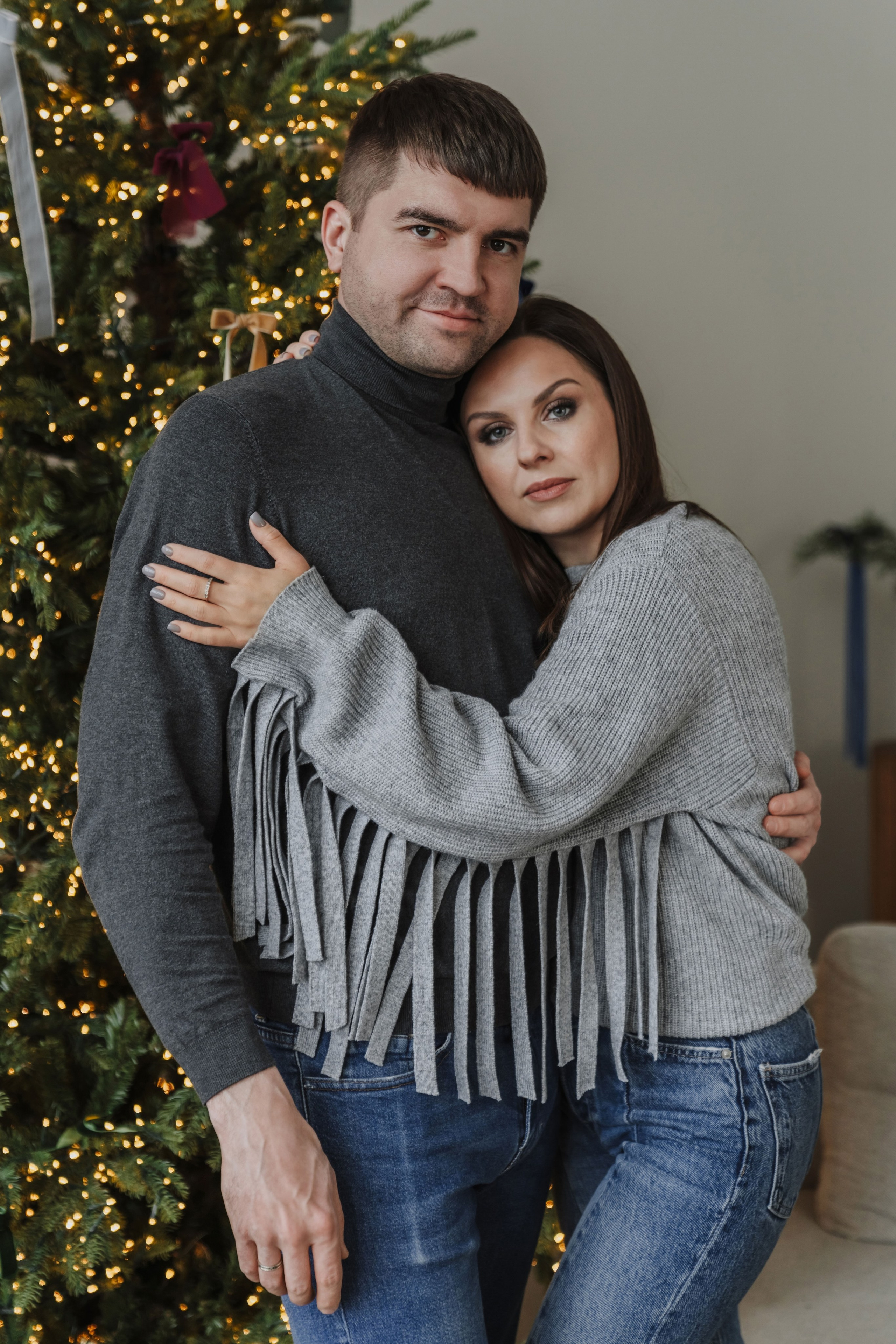 Michail, Ekaterina and Masha. Christmas. Minsk. Olga Modjaro