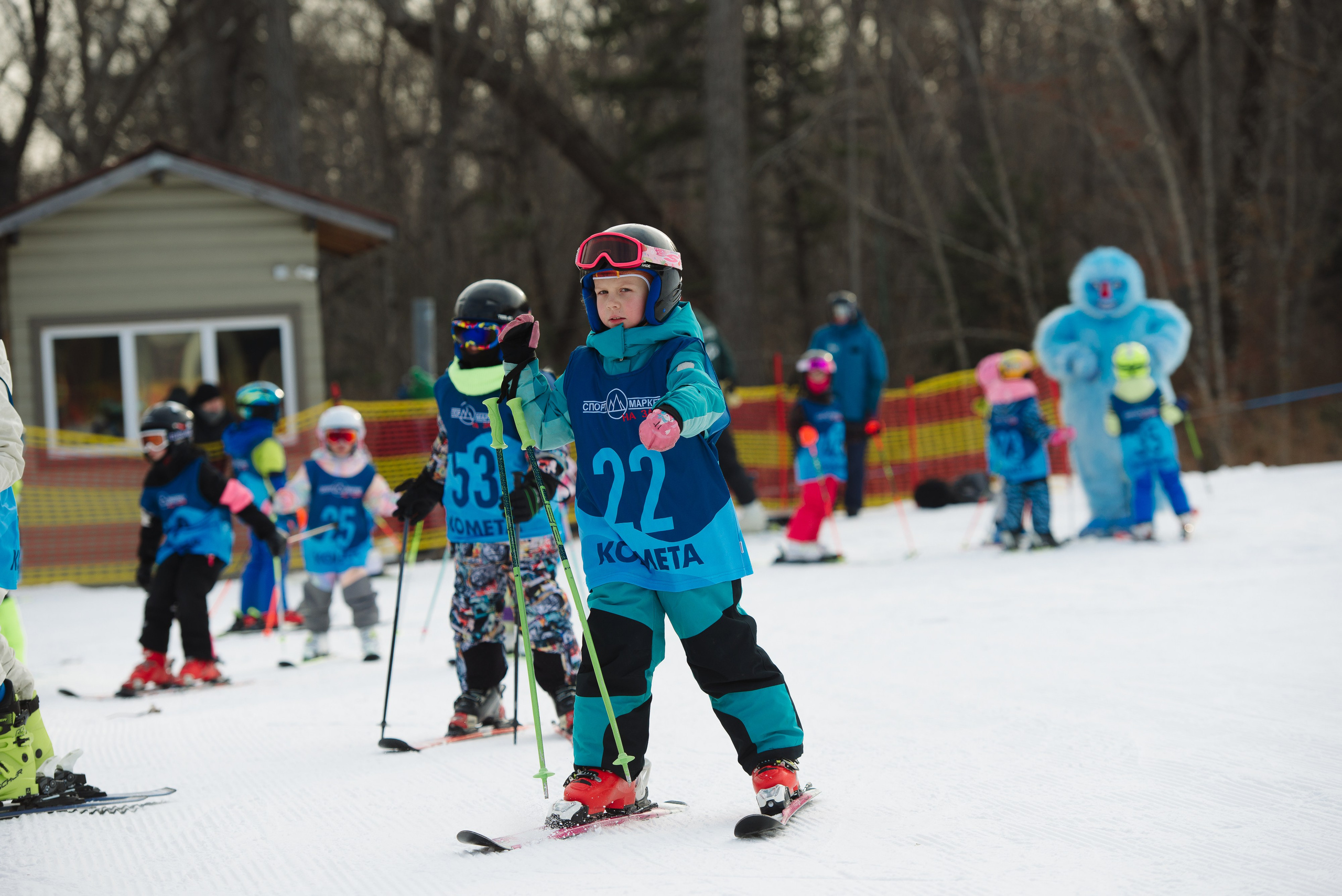 Детские соревнования/Лыжи. Фотограф Мария Каюрова