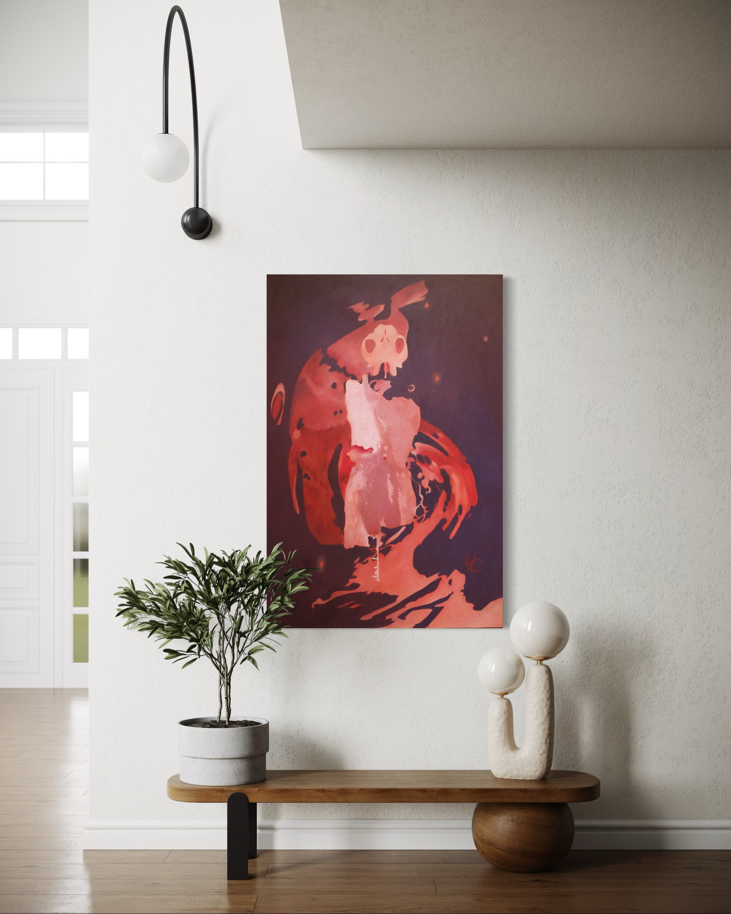 Масло. Художник Дина Лепченкова